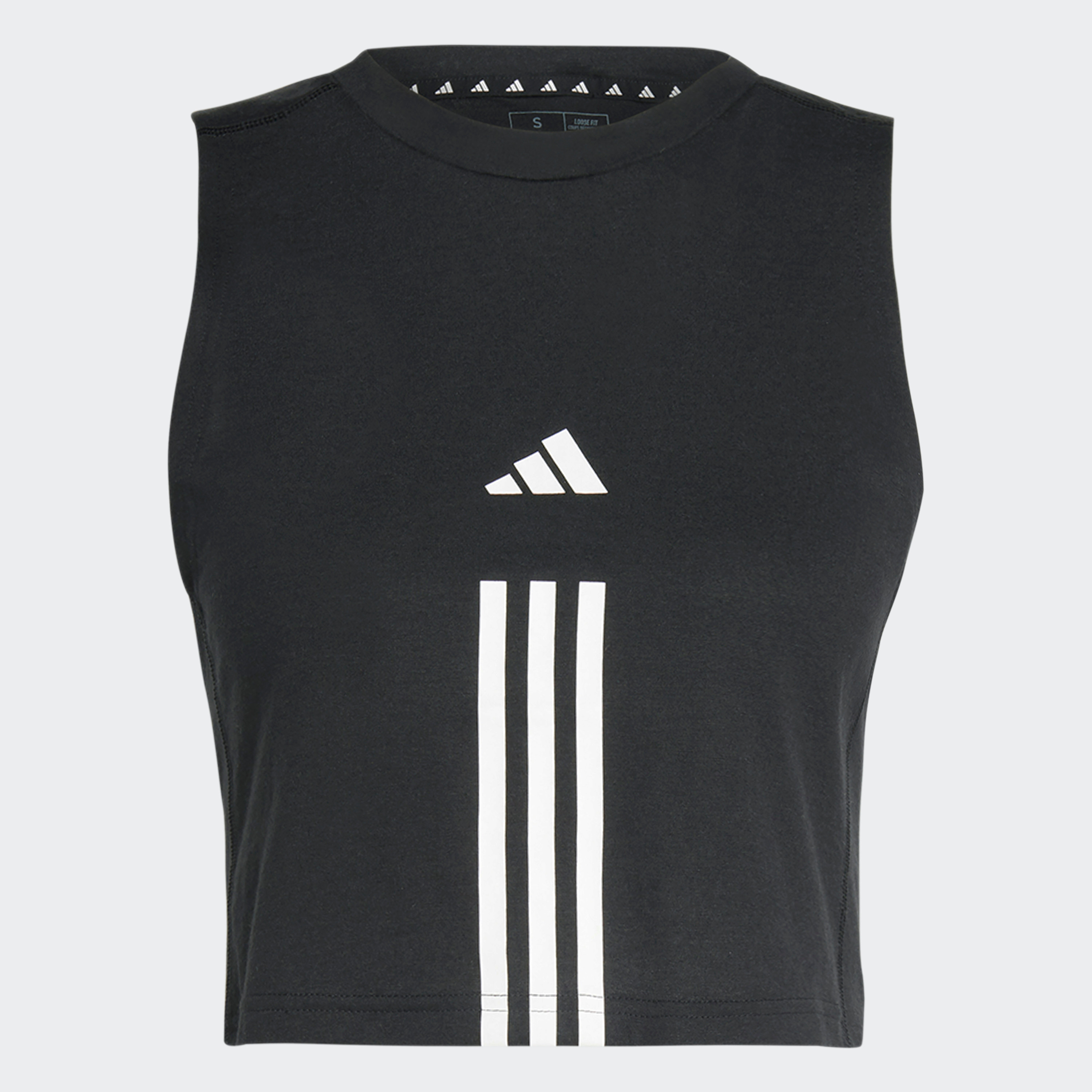   تيشيرتات اسينشيالز رياضية  بتصميم 3 خطوط للنساء مصنوعة من الصوف من اديداس-sports-women-clothing-tshirtsandvests-image-6