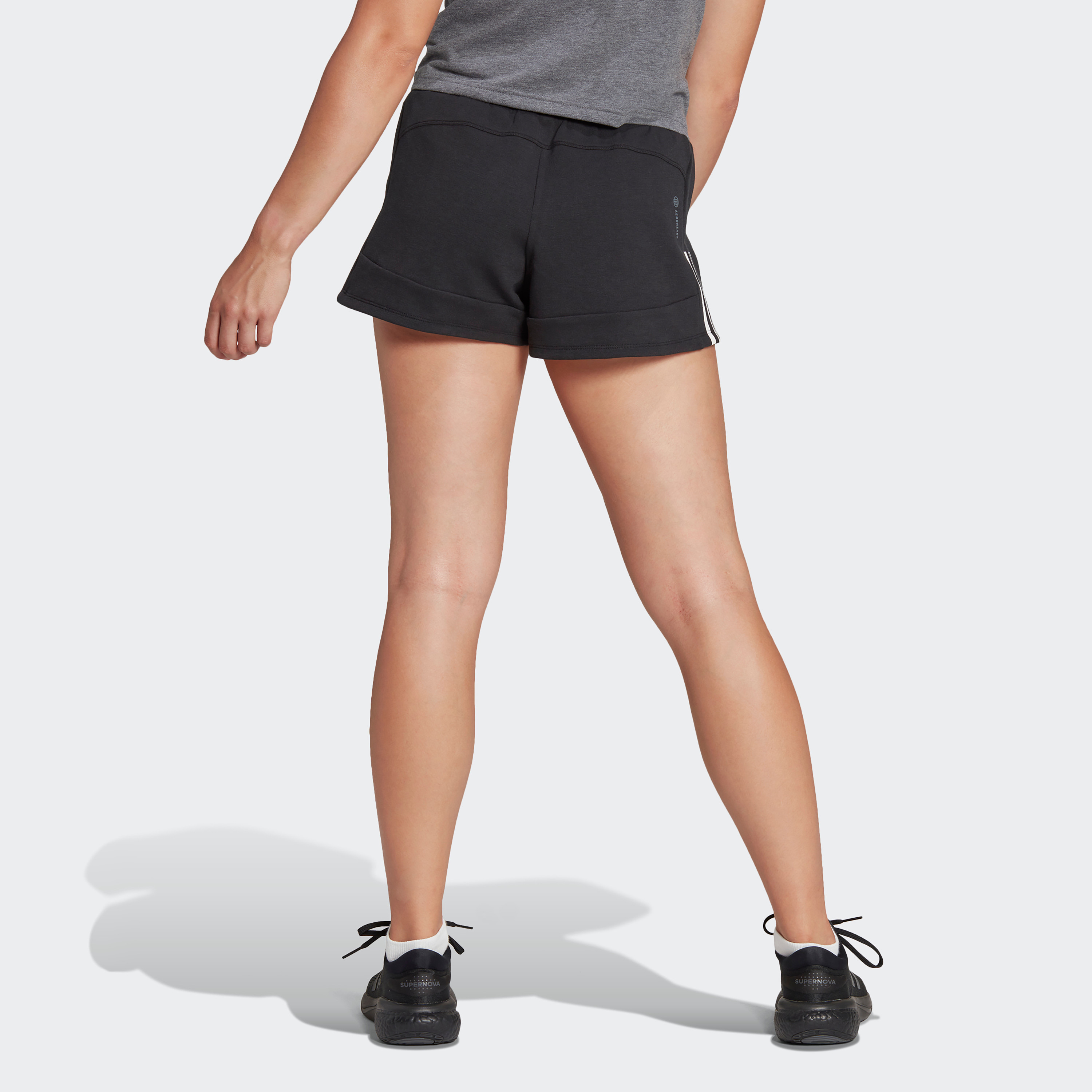 Adidas Training Essential Cot Pcr Women 3 Stripe Shorts-sports-women-clothing-athleticskirtsandshorts-image-4