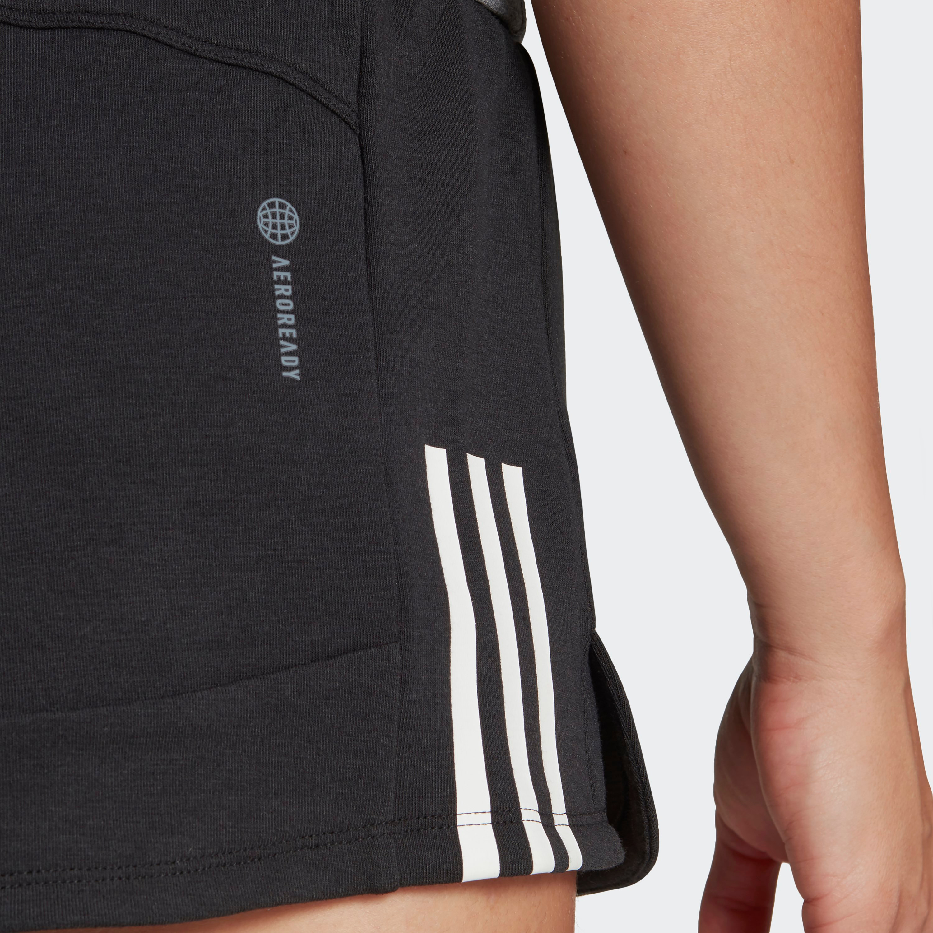 Adidas Training Essential Cot Pcr Women 3 Stripe Shorts-sports-women-clothing-athleticskirtsandshorts-image-7