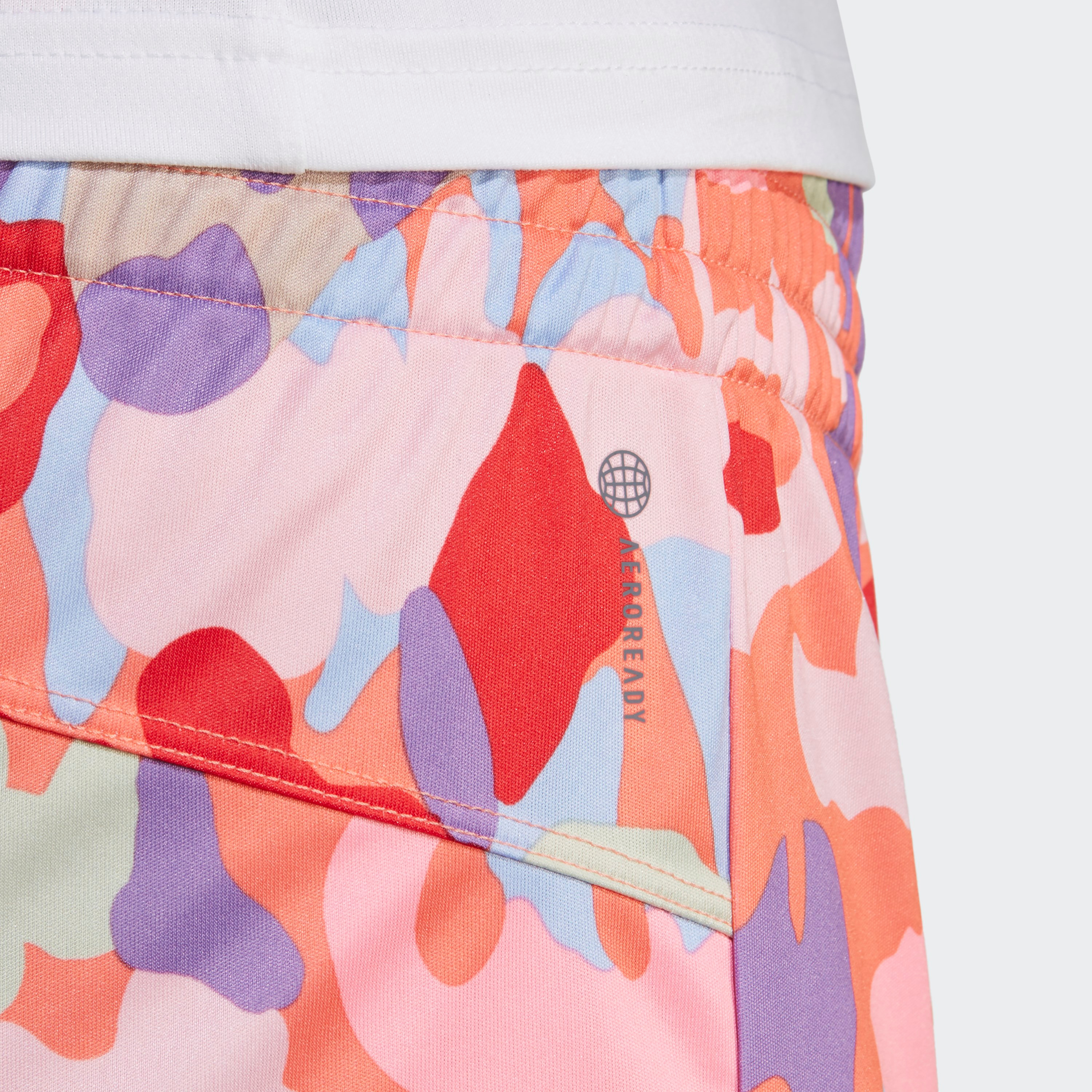 Adidas Pcr Training Essential Aop Women Printed Shorts-sports-women-clothing-athleticskirtsandshorts-image-5
