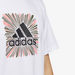 Adidas Logo Print Crew Neck T-shirt with Short Sleeves-T Shirts & Vests-thumbnail-3
