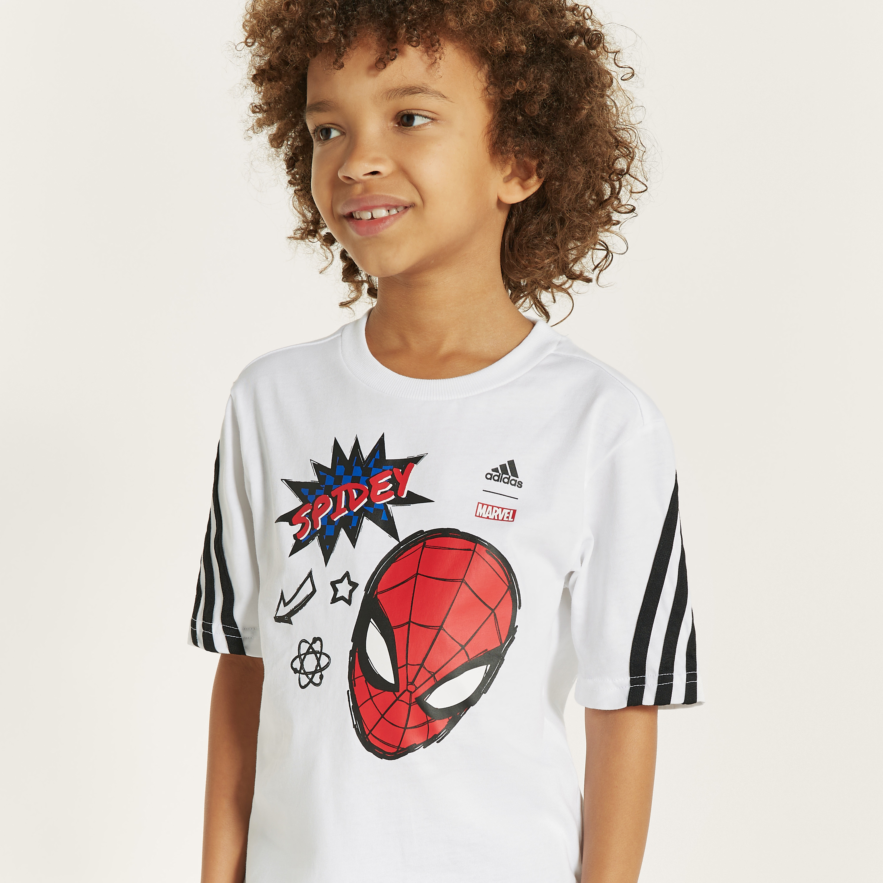 Adidas spiderman t clearance shirt