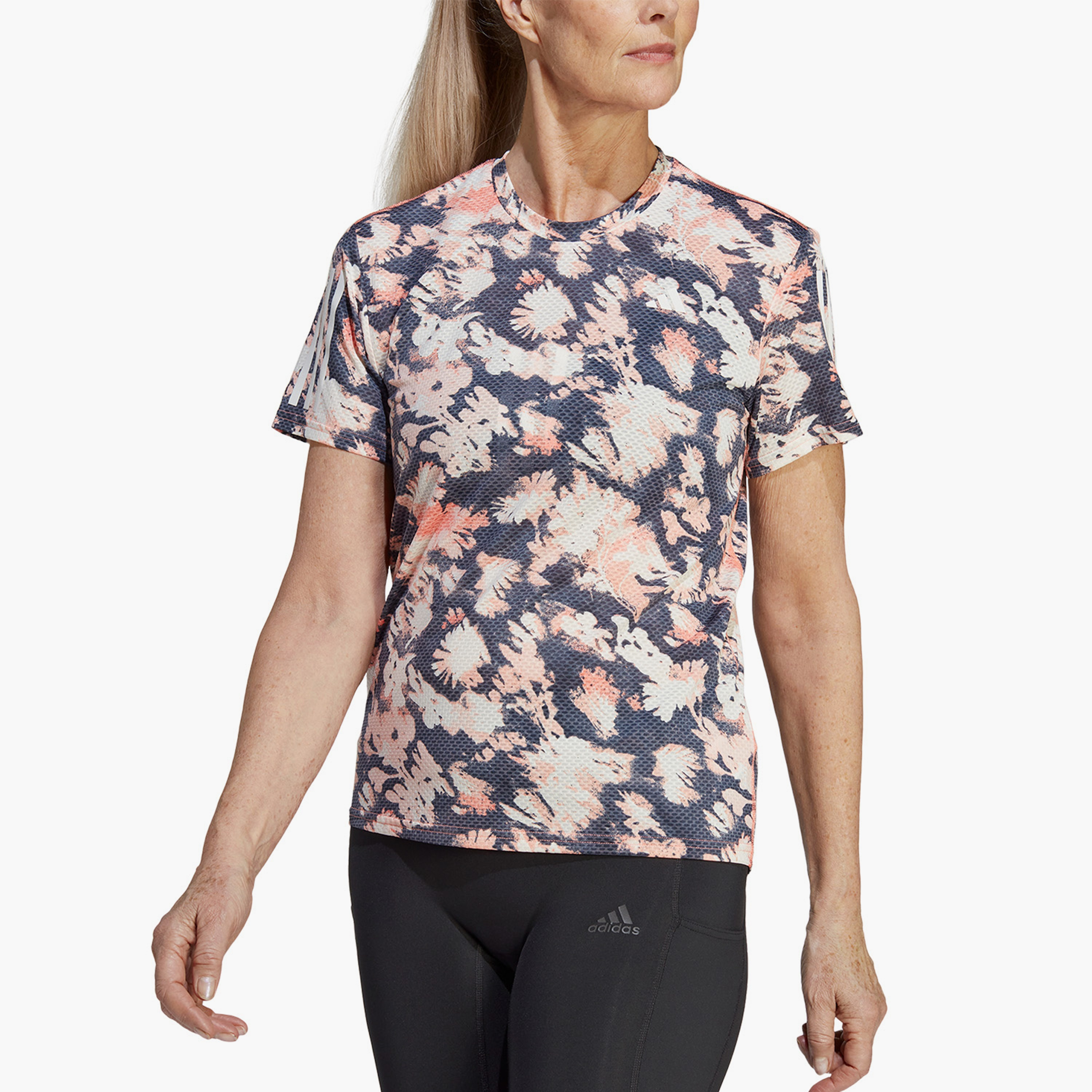  تيشيرتات او تي ر كولر زهرية للنساء من اديداس-sports-women-clothing-tshirtsandvests-image-3