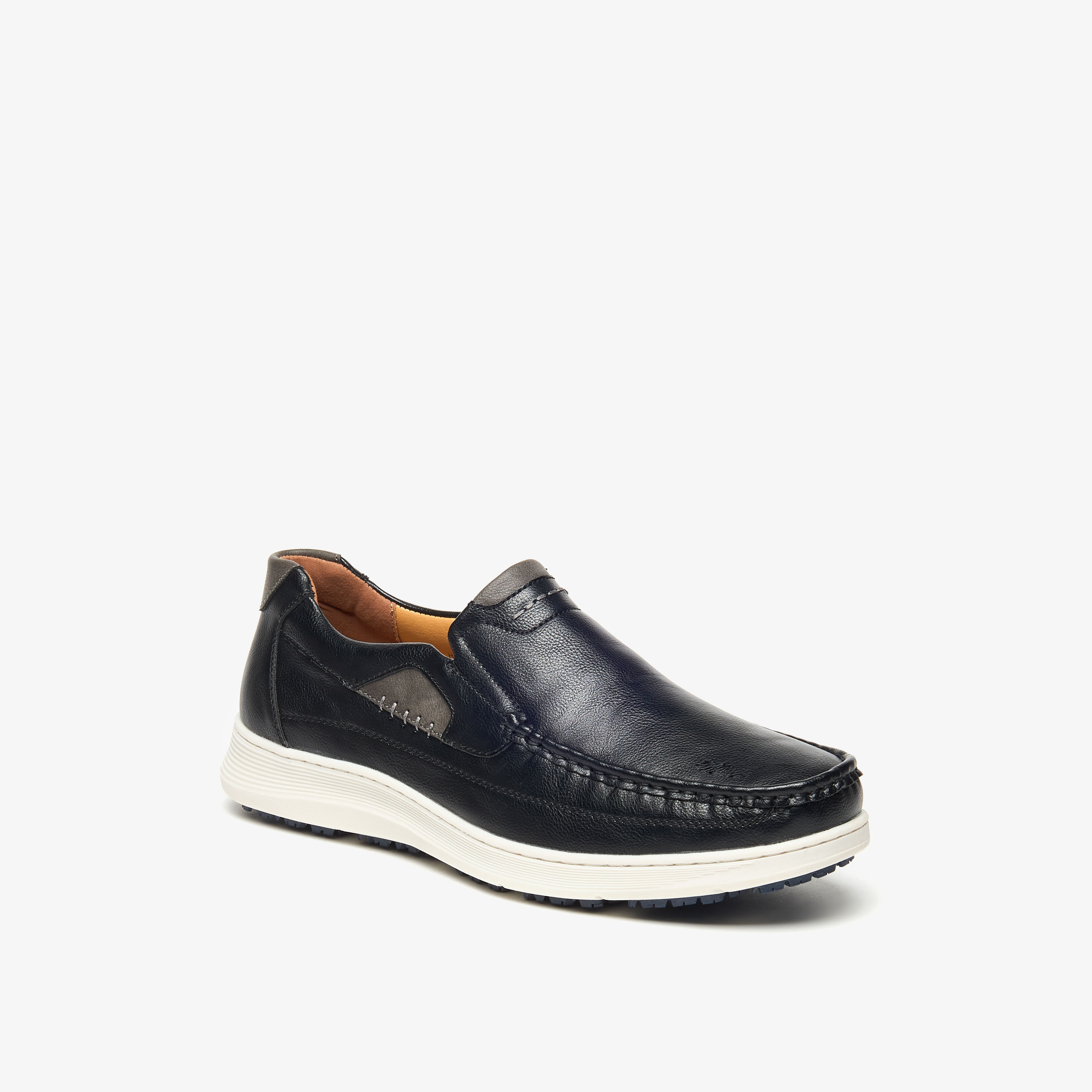 LBL by Shoexpress Stitch Detail Slip-On Loafers-men-shoes-loafersandmoccasins-image-2