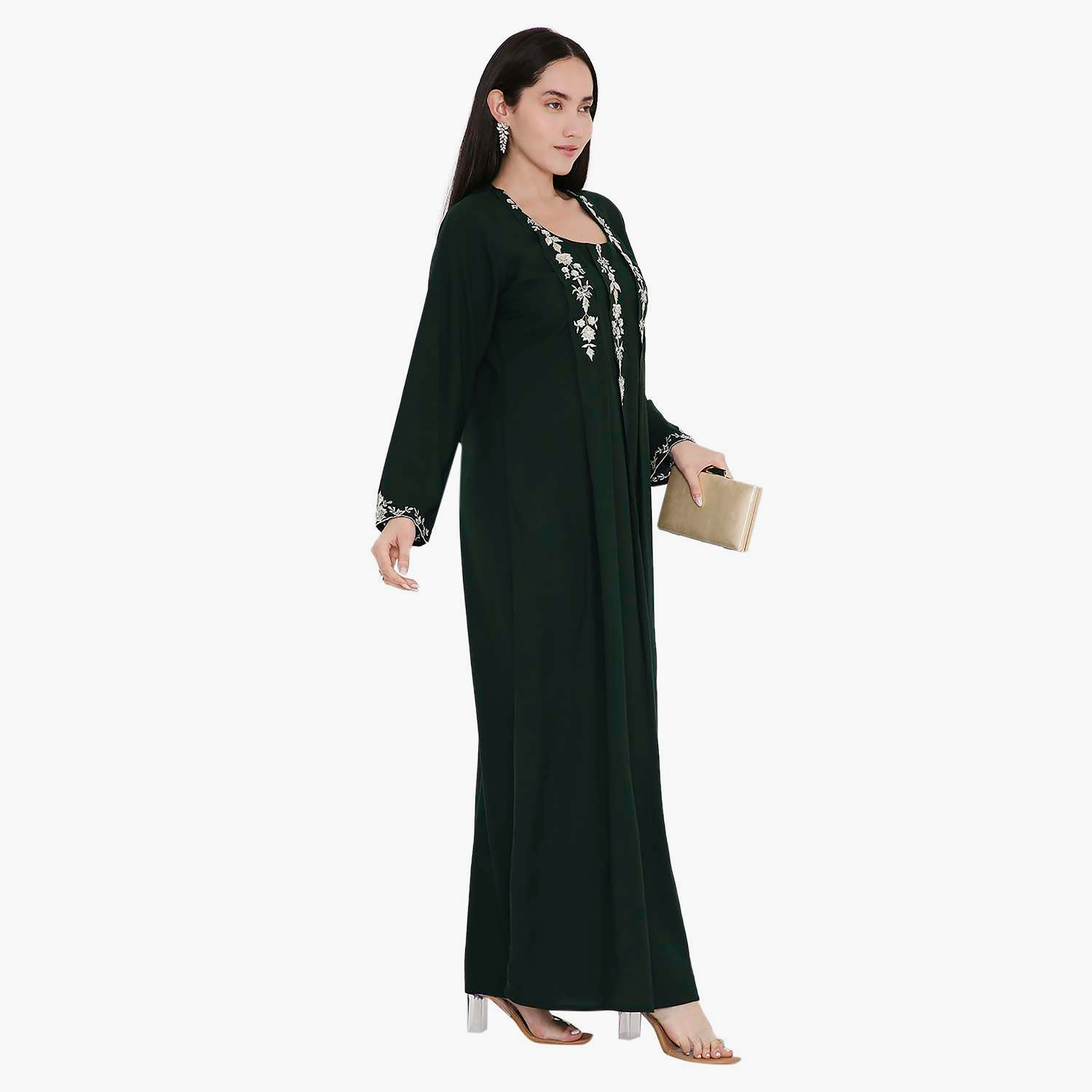 Hana & Sara Floral Embroidered Jalabiya-women-arabicclothing-jalabiyas-image-7
