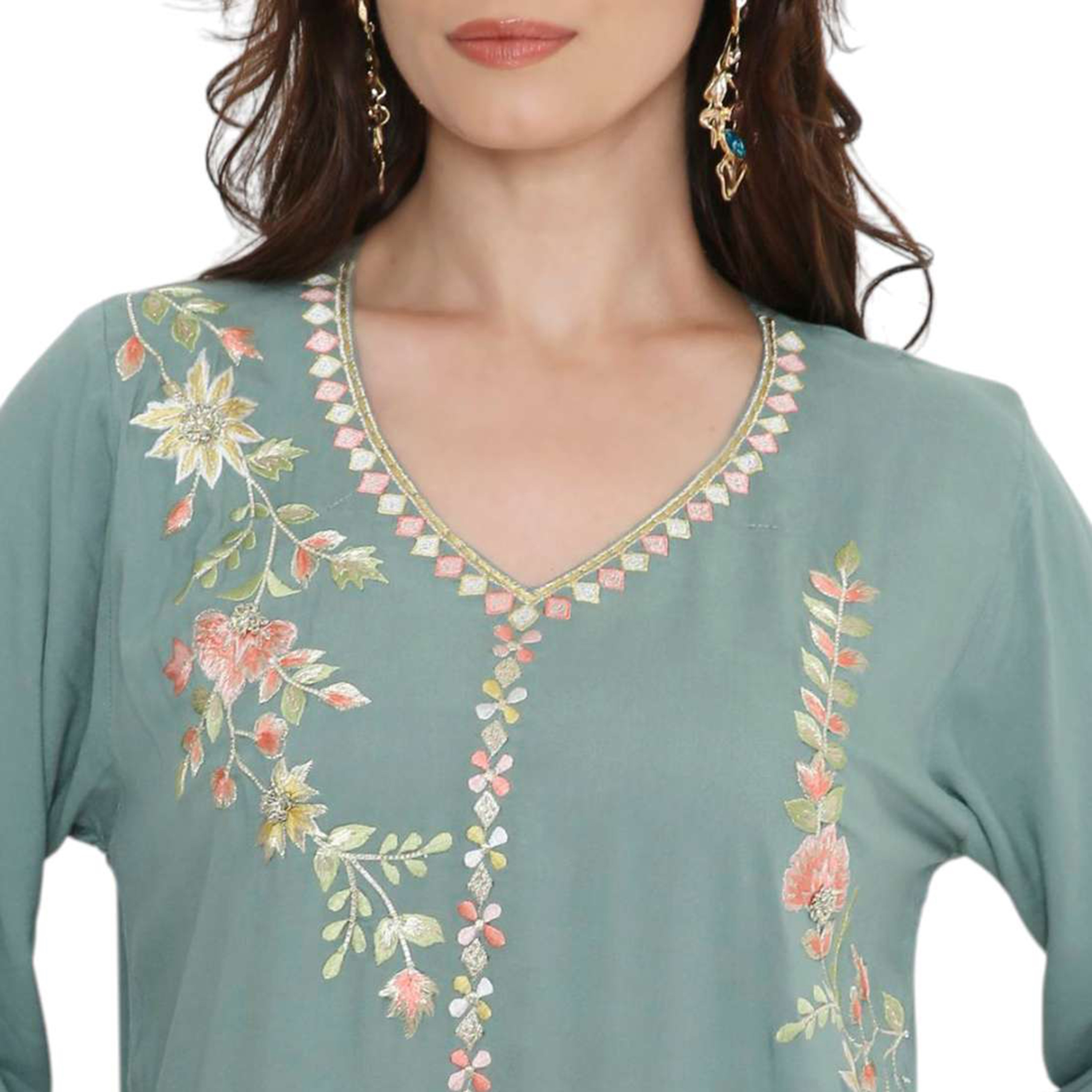 HanaandSara Floral Embroidered Women's Jalabiya-women-arabicclothing-jalabiyas-image-12