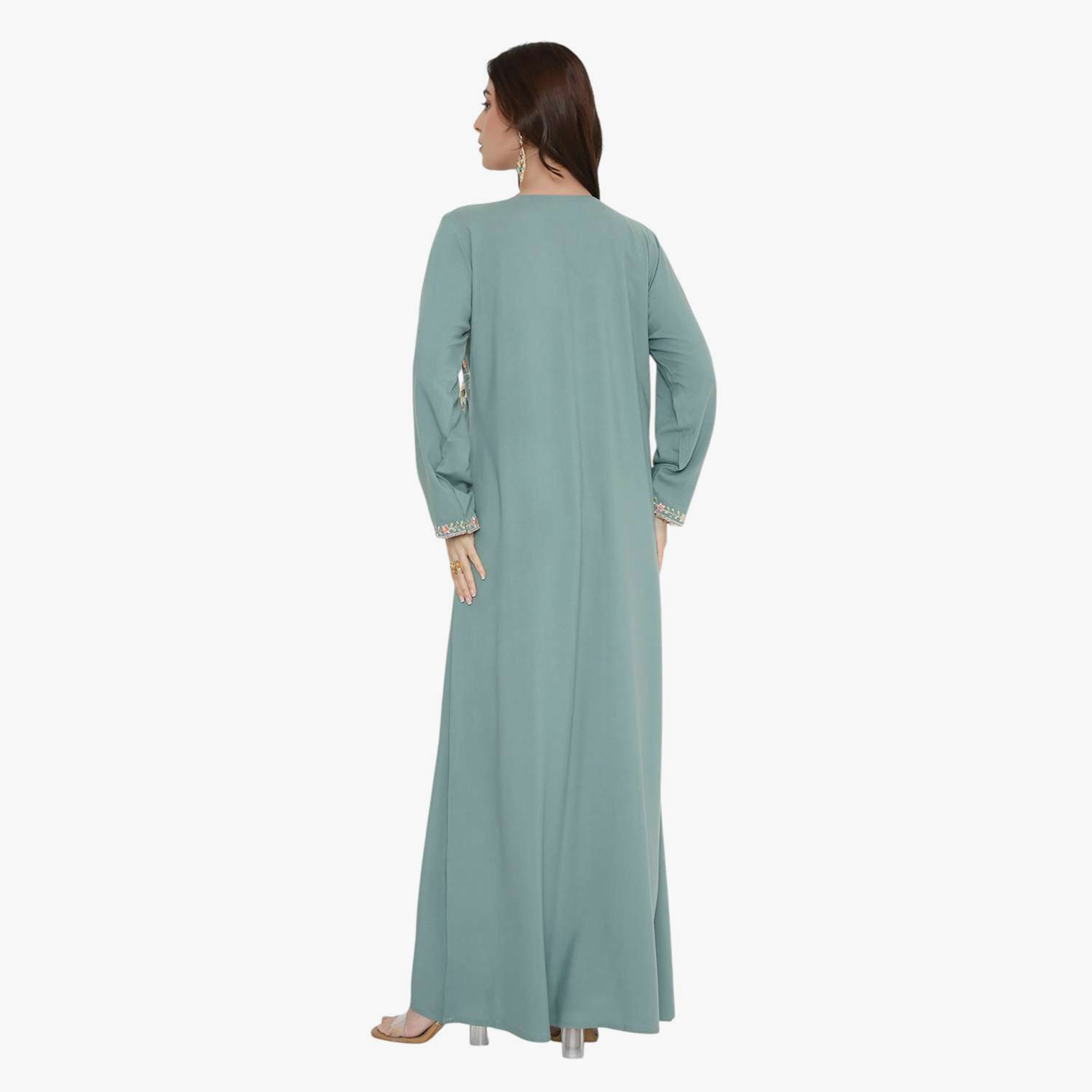 HanaandSara Floral Embroidered Women's Jalabiya-women-arabicclothing-jalabiyas-image-15