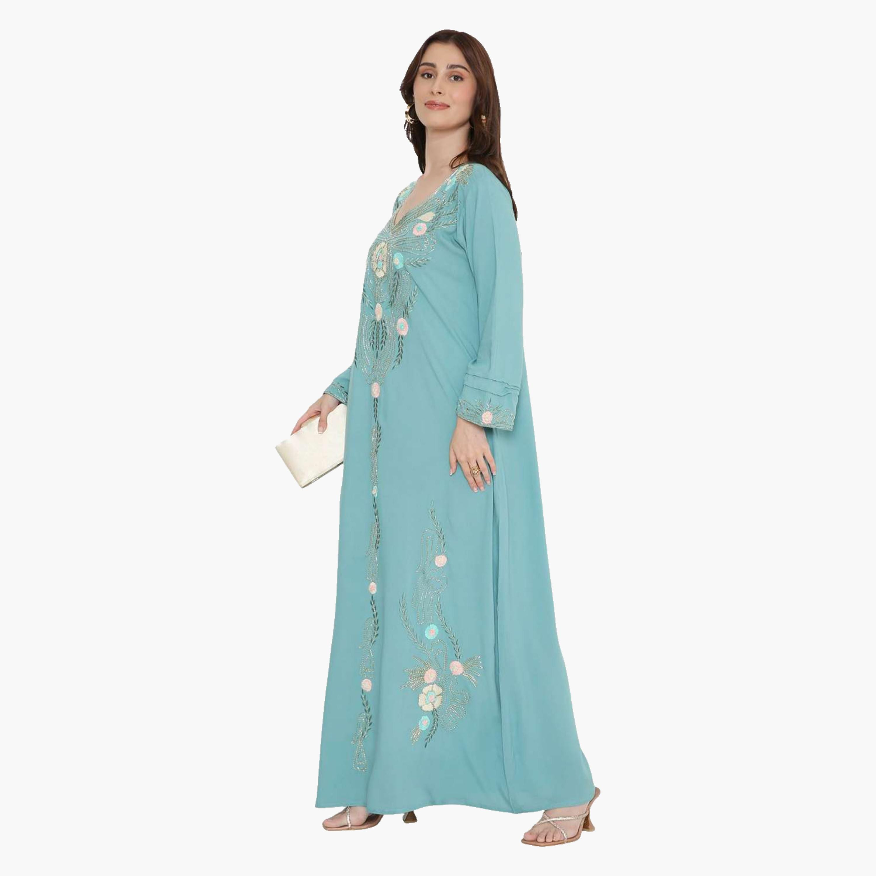 HanaandSara Beaded Women's Evening Jalabiya-women-arabicclothing-jalabiyas-image-4