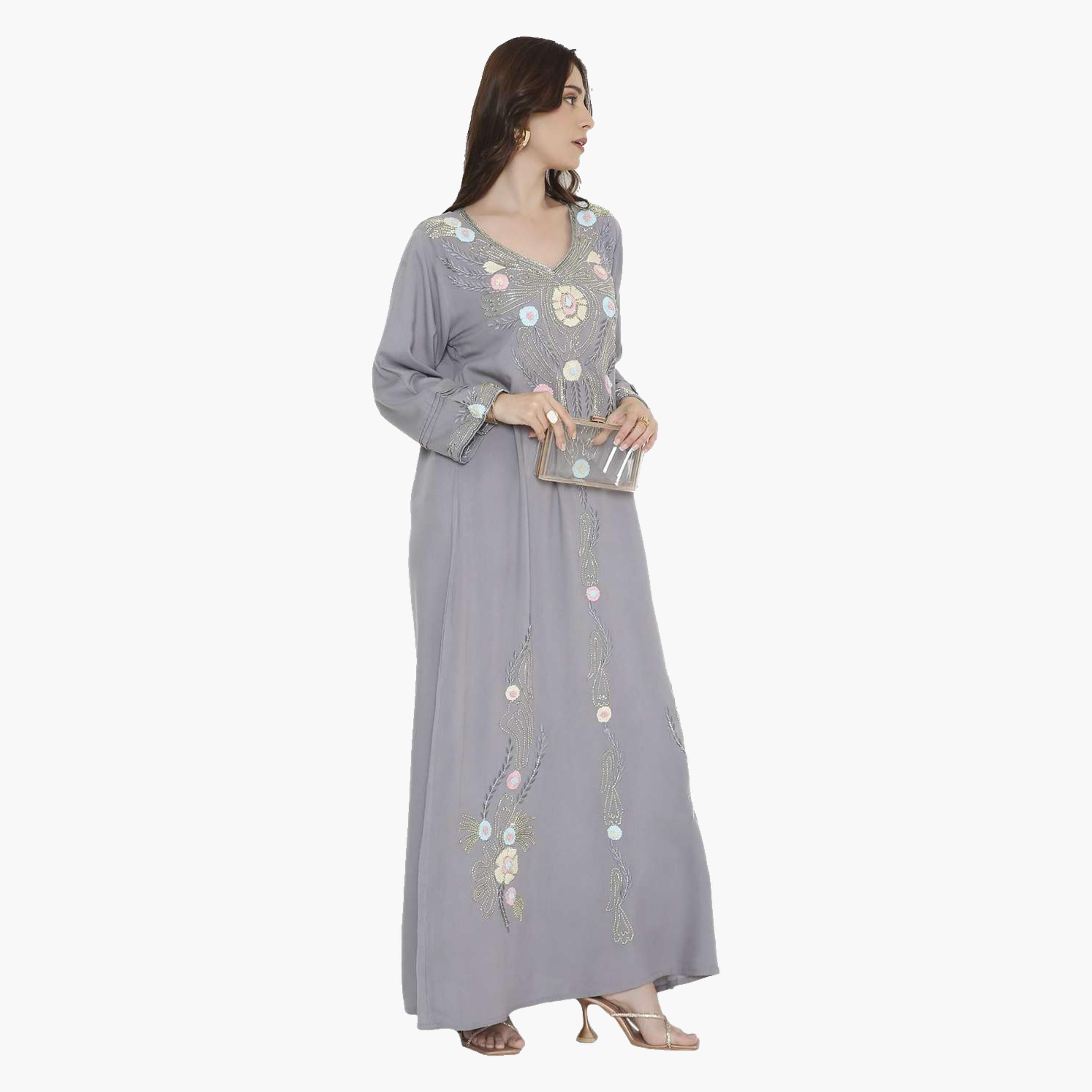 HanaandSara Beaded Women's Evening Jalabiya-women-arabicclothing-jalabiyas-image-8