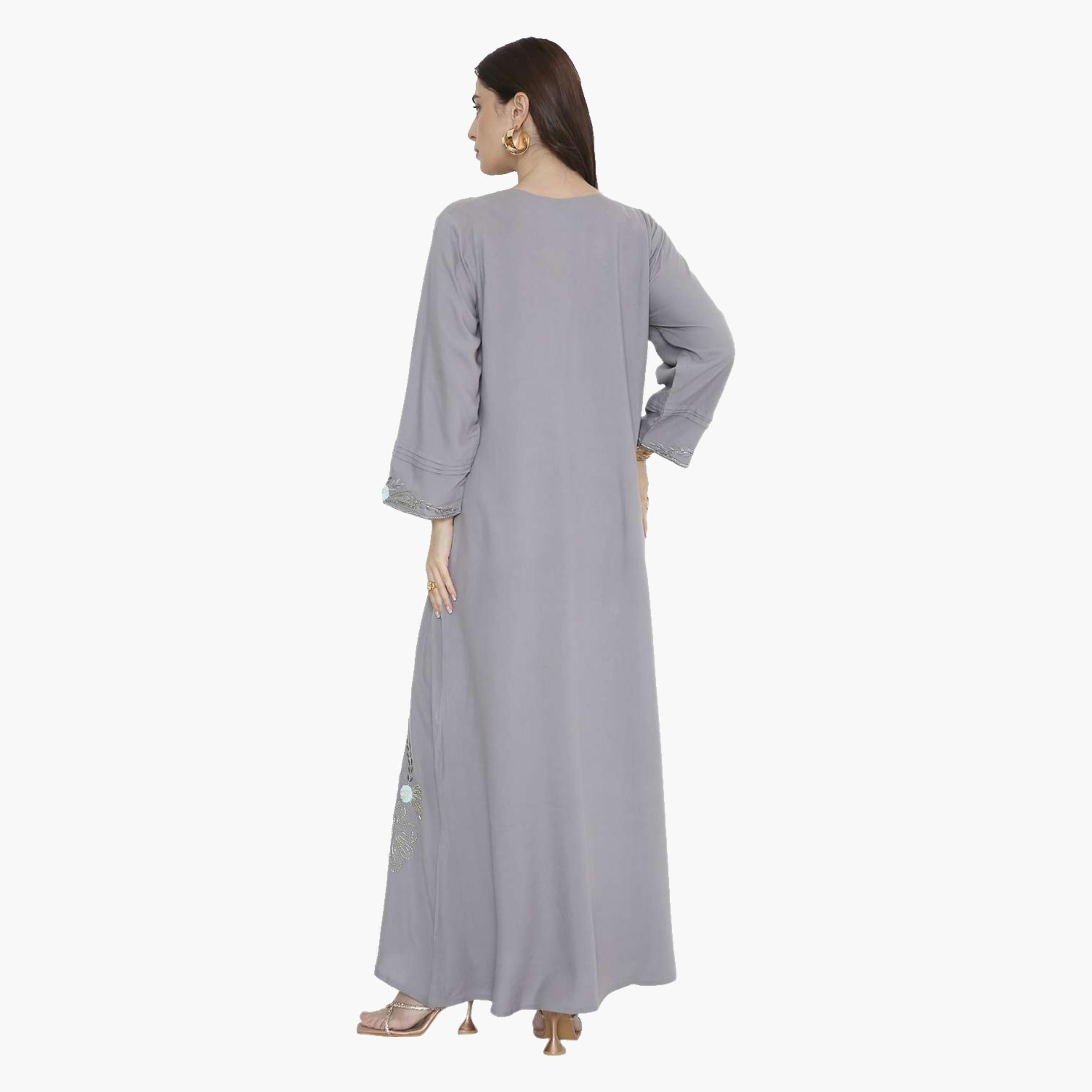 HanaandSara Beaded Women's Evening Jalabiya-women-arabicclothing-jalabiyas-image-10