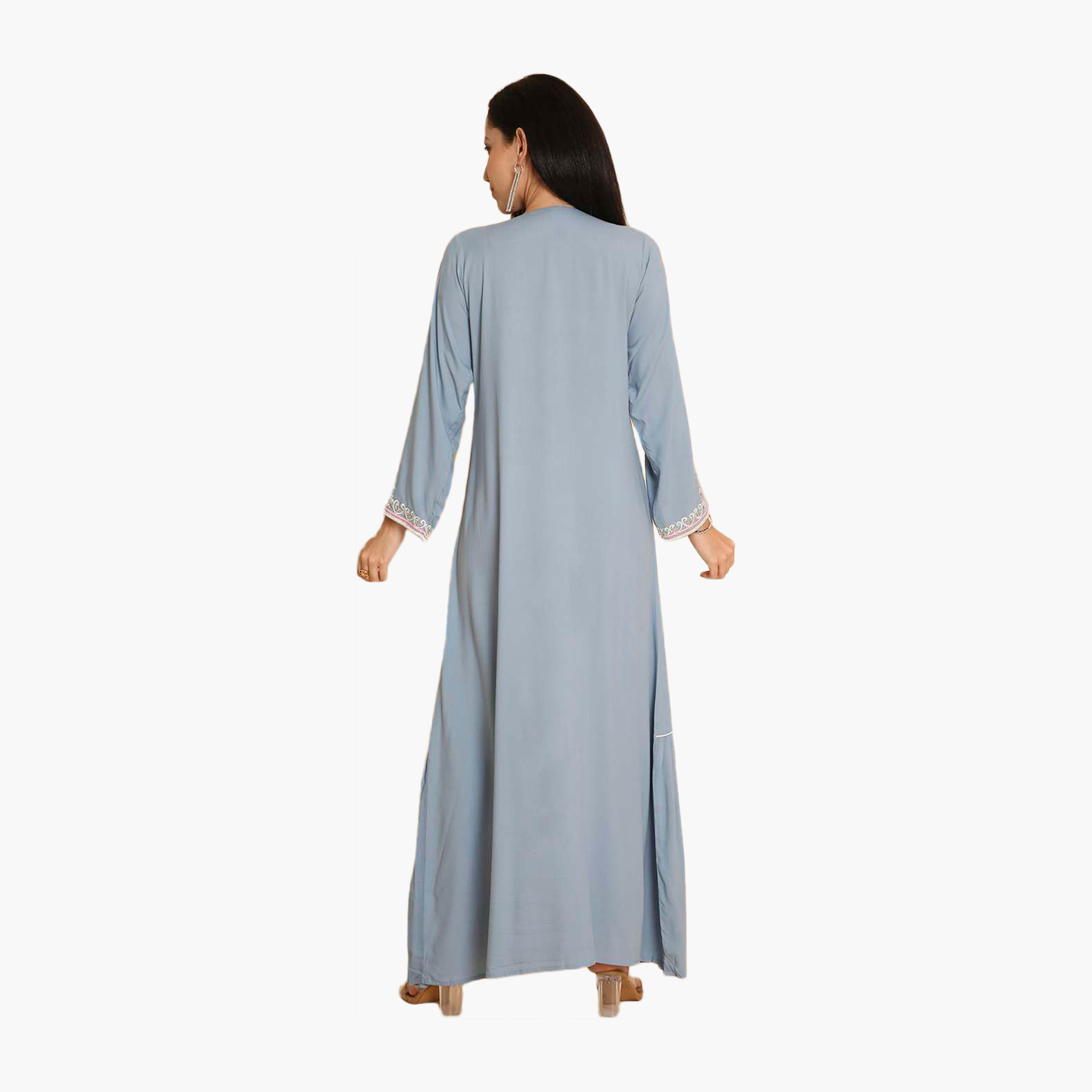 جلابية نسائية مطرزة بالزهور من هانا اند سارة-women-arabicclothing-jalabiyas-image-15
