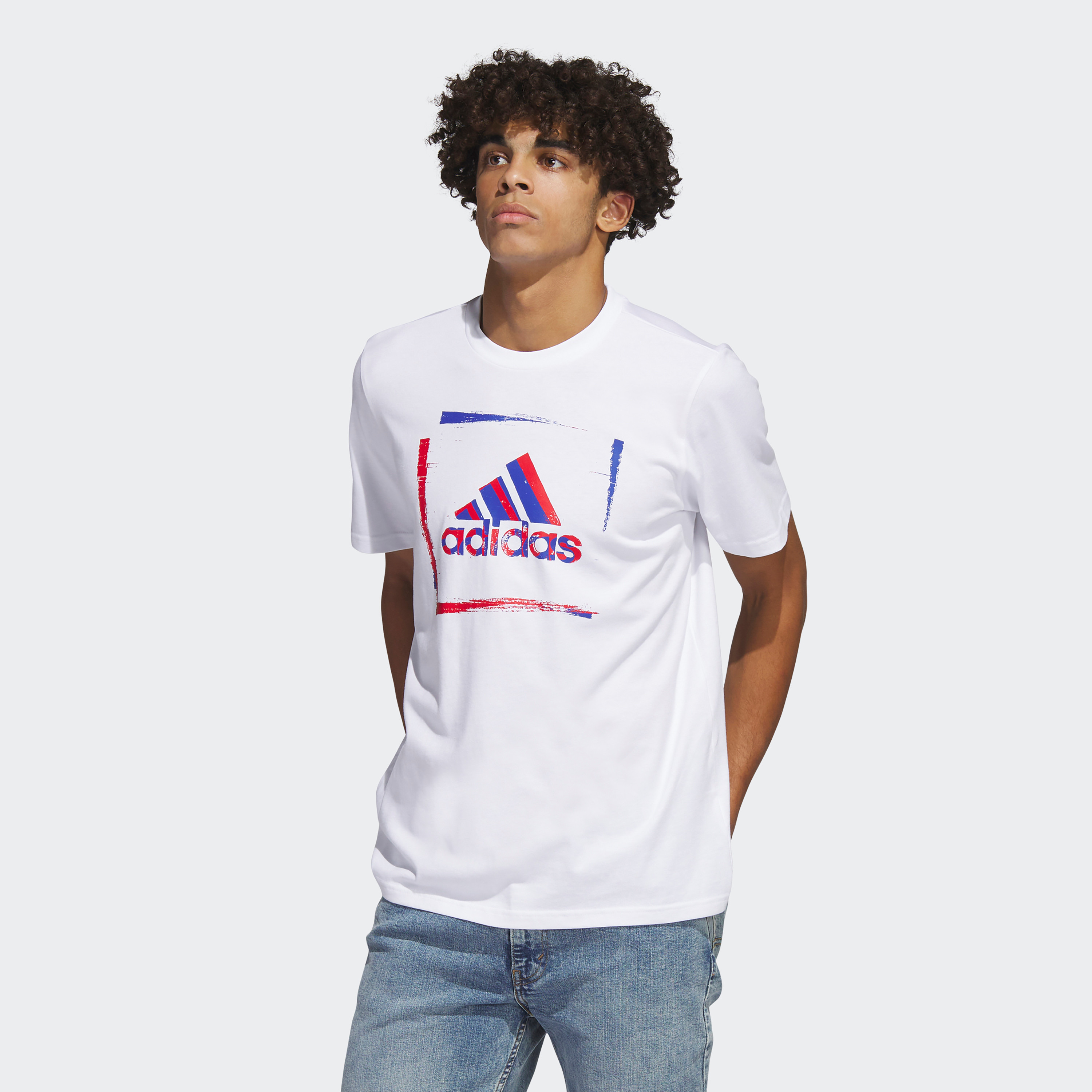 Adidas 2Tn G Men Logo T Shirt-men-clothing-sportswearandactivewear-tshirtsandpolos-image-1