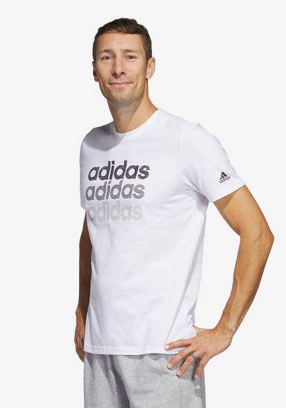 Adidas Men's Multilinear Graphic T-shirt - HS2522-T Shirts & Vests-image-0