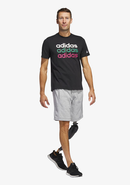 Adidas Men's Multilinear Graphic T-shirt - HS2523-T Shirts & Vests-image-2