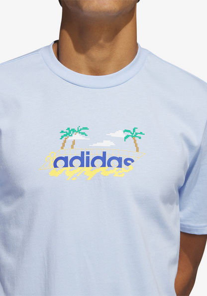 Adidas Men's Linear T-shirt - HS2529-T Shirts & Vests-image-3