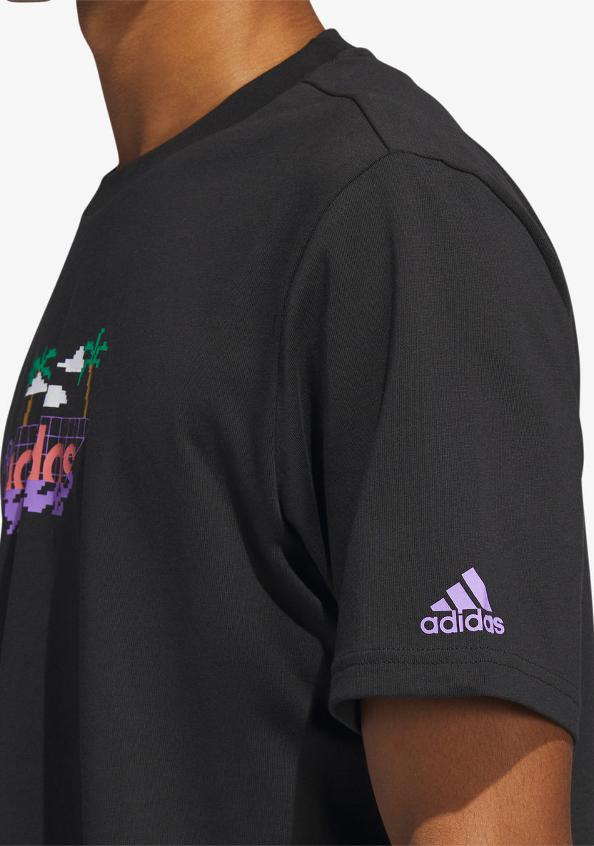 Adidas Men's Linear T-shirt - HS2530-T Shirts & Vests-image-4
