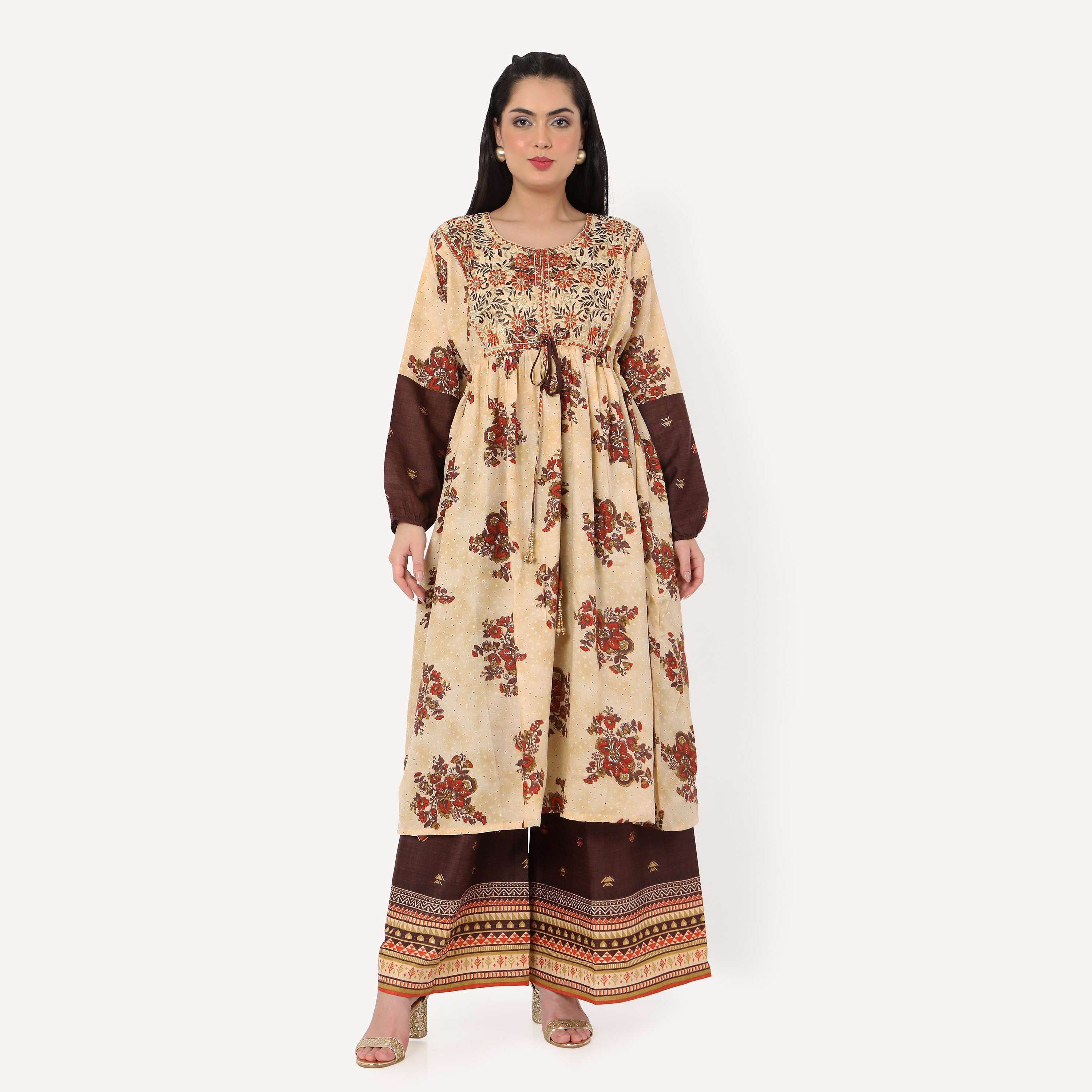 هنا وسارة جلابية نسائية مطرزة متعددة الألوان مع الحجاب-women-arabicclothing-jalabiyas-image-4