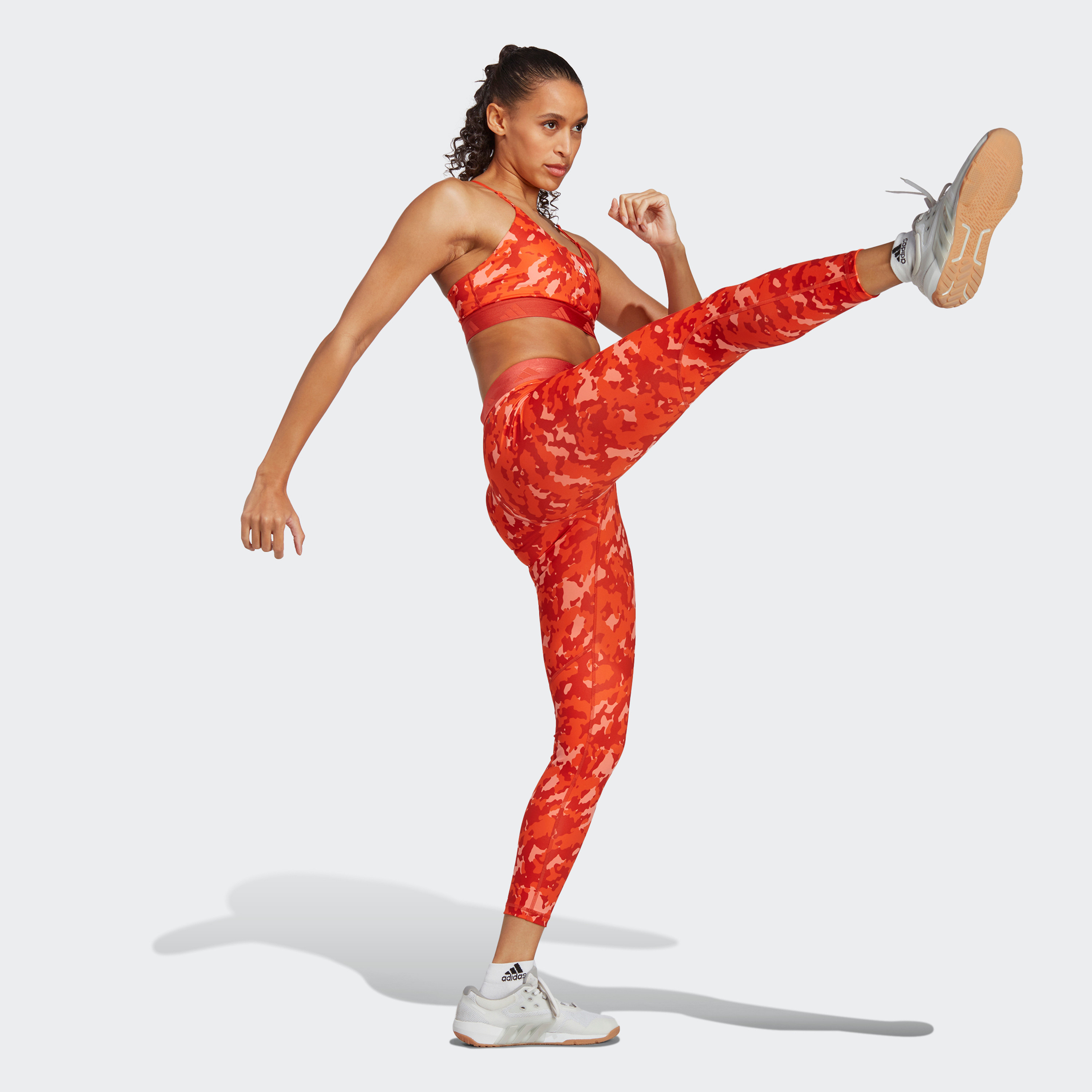 Adidas Women Aeroreact Training Light-Support Techfit Sports Bra HS3003-sports-women-clothing-sportsbras-image-2