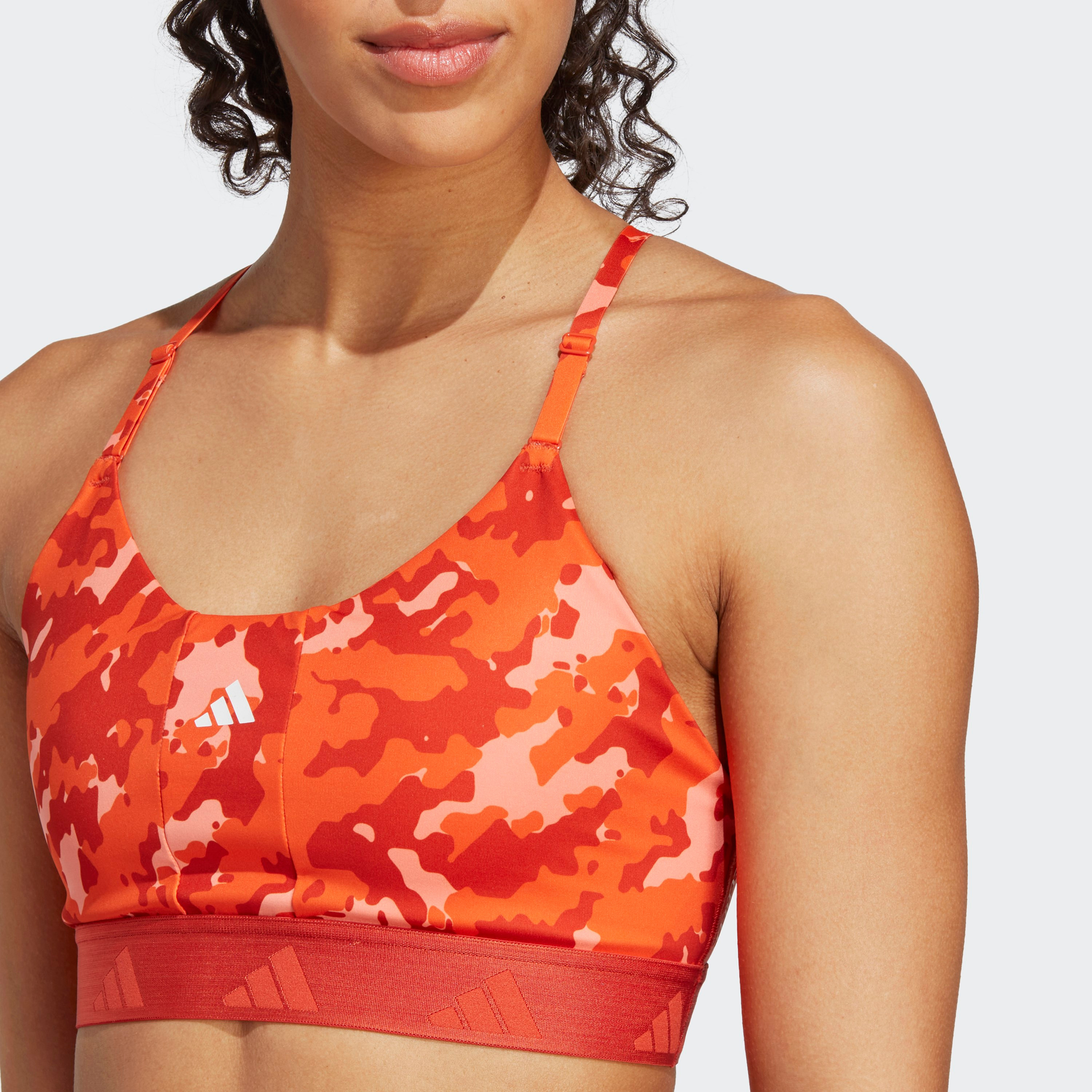 Adidas Women Aeroreact Training Light-Support Techfit Sports Bra HS3003-sports-women-clothing-sportsbras-image-3