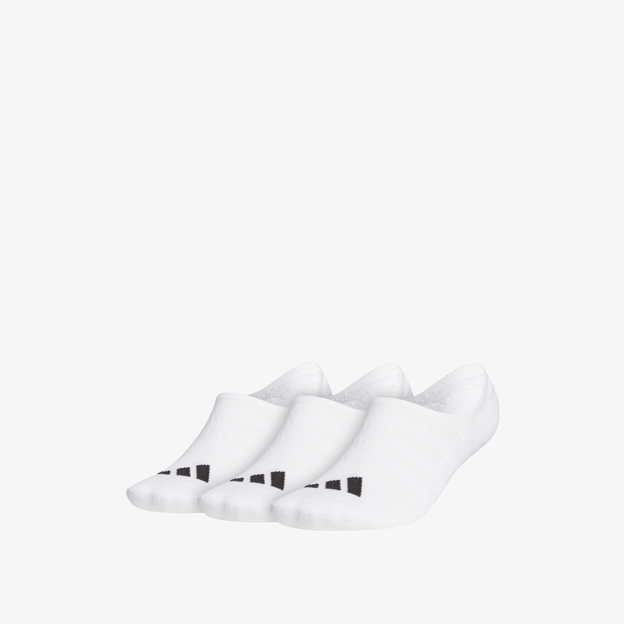 Adidas 3-Piece Logo Print No Show Sports Socks Set - HS5577-men-socks-image-1