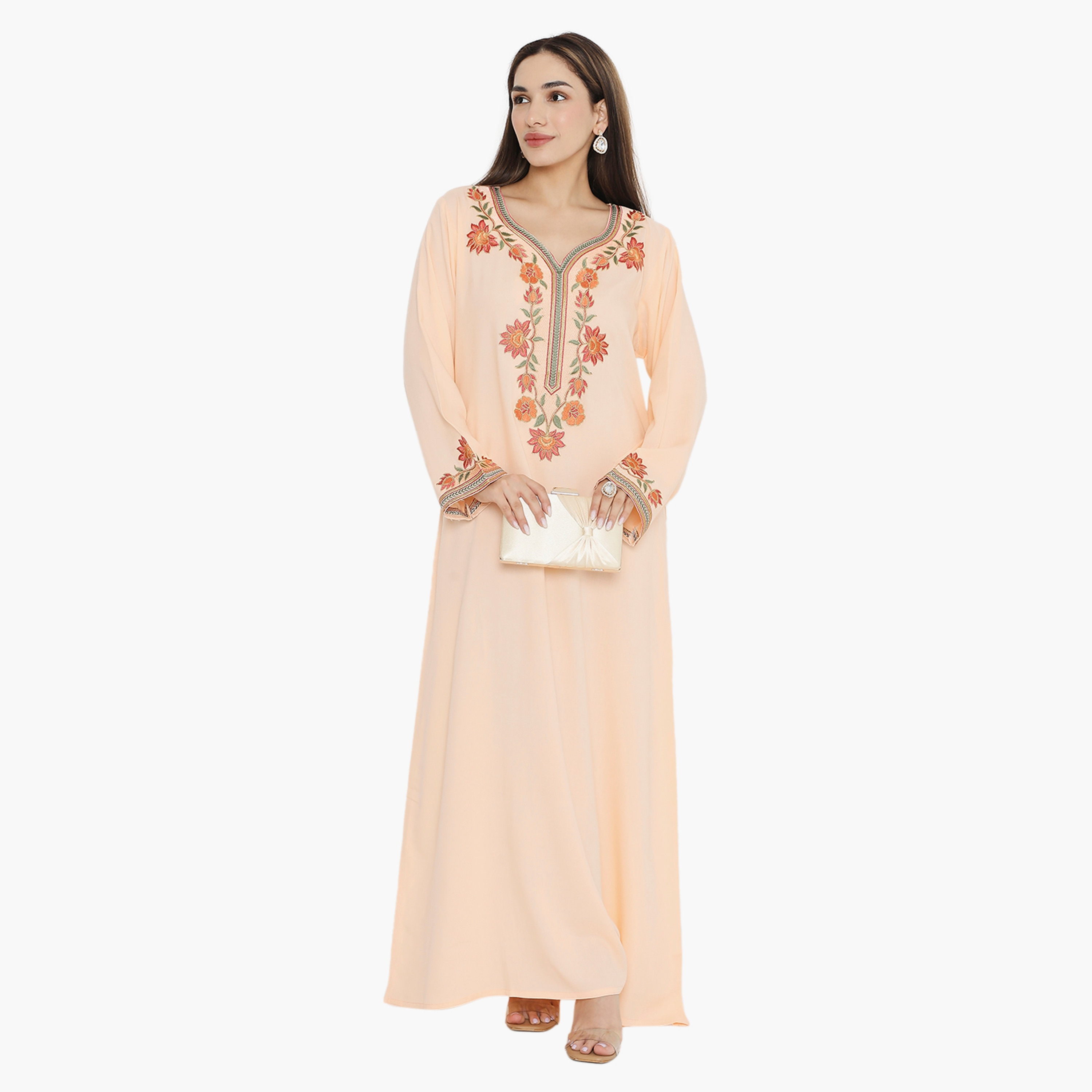 جلابية نسائية مطرزة من هناء وسارة-women-arabicclothing-jalabiyas-image-6