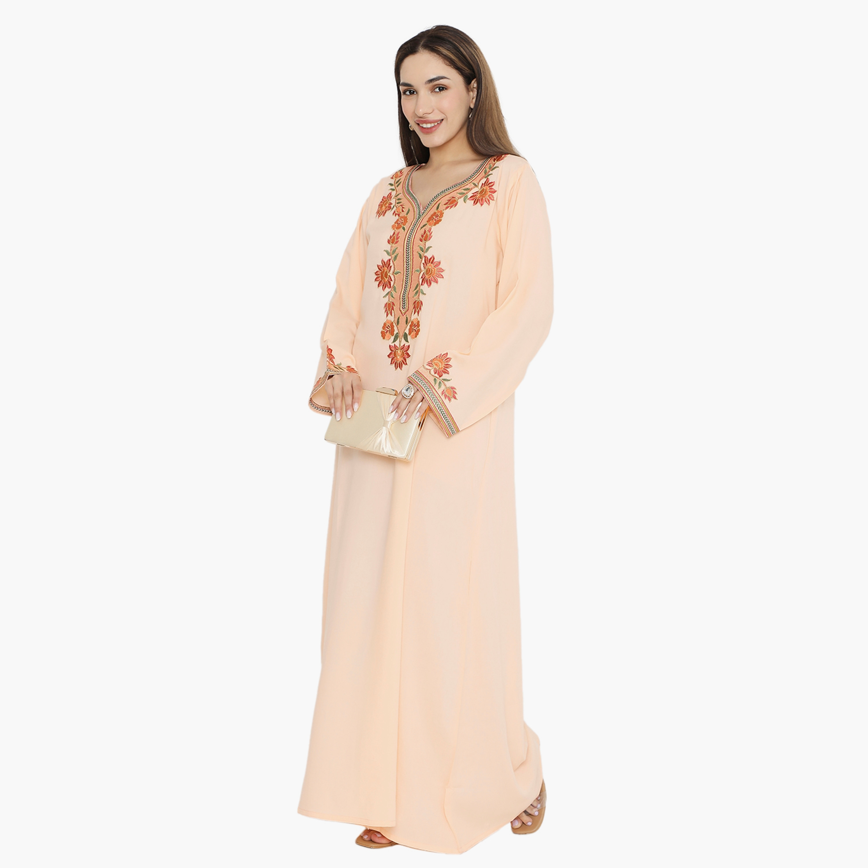 جلابية نسائية مطرزة من هناء وسارة-women-arabicclothing-jalabiyas-image-8