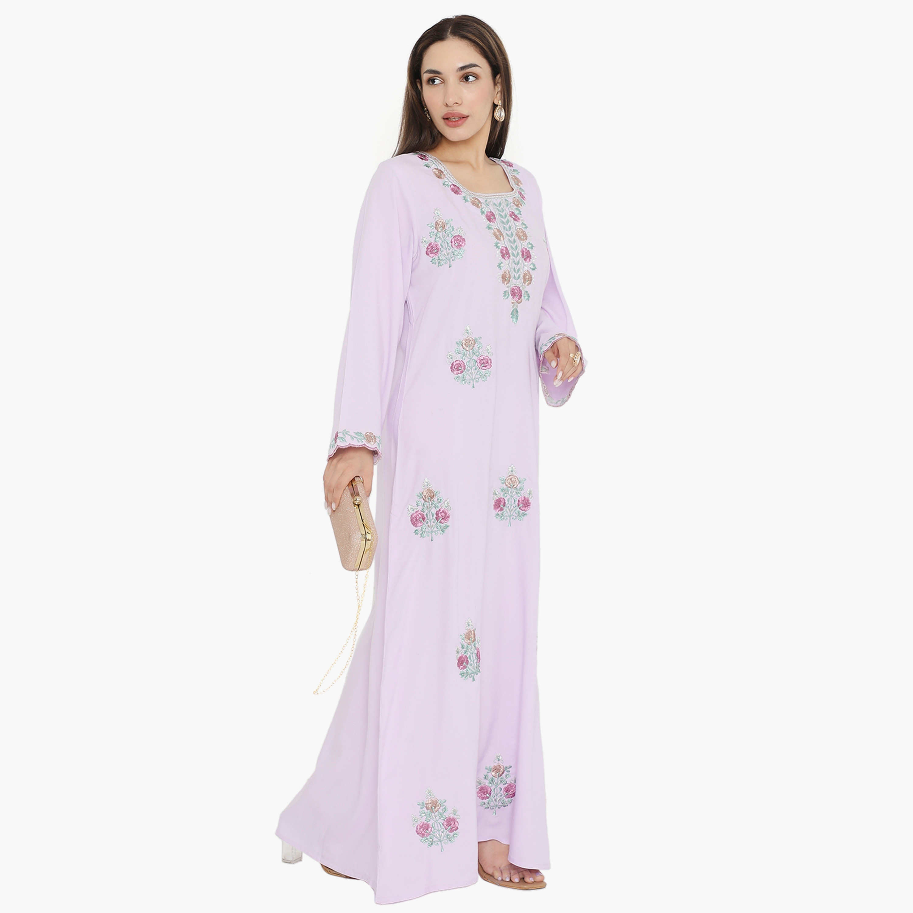 Hana & Sara Embroidered Women's Jalabiya-women-arabicclothing-jalabiyas-image-9