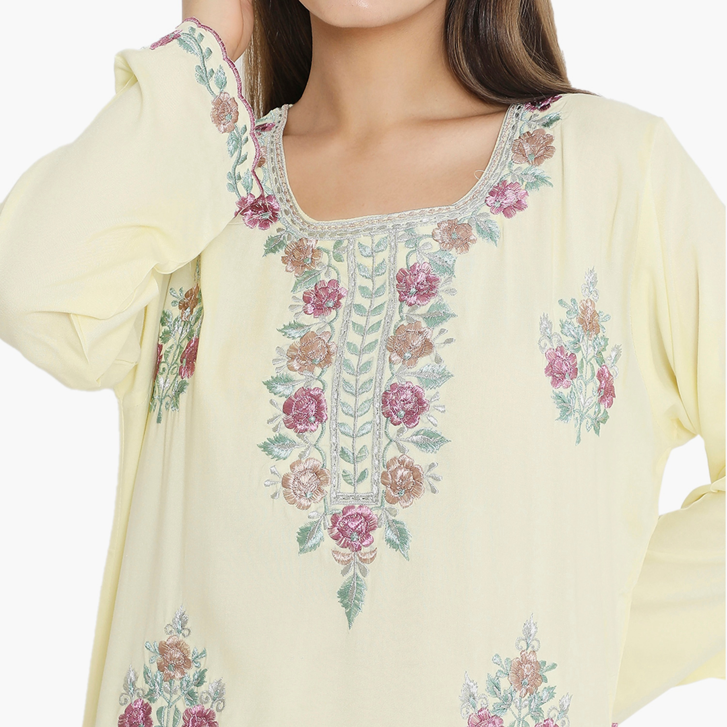Hana & Sara Embroidered Women's Jalabiya-women-arabicclothing-jalabiyas-image-12