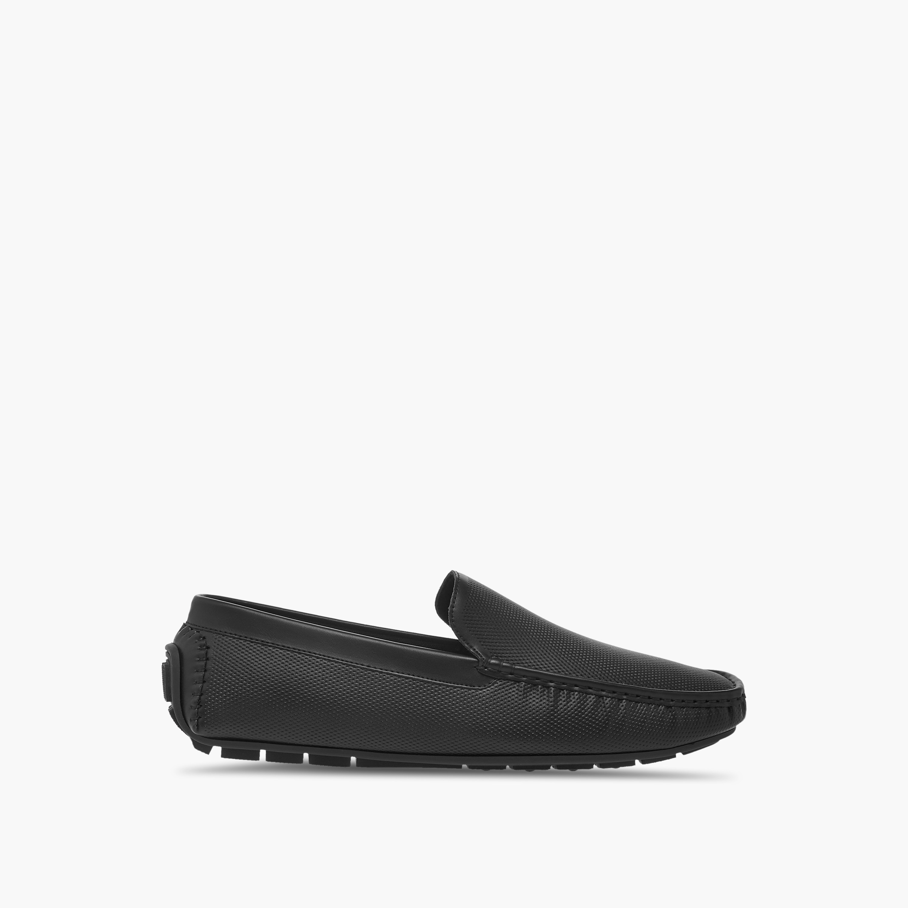 LBL by Shoexpress Textured Slip-On Moccasins-men-shoes-formalshoes-image-3