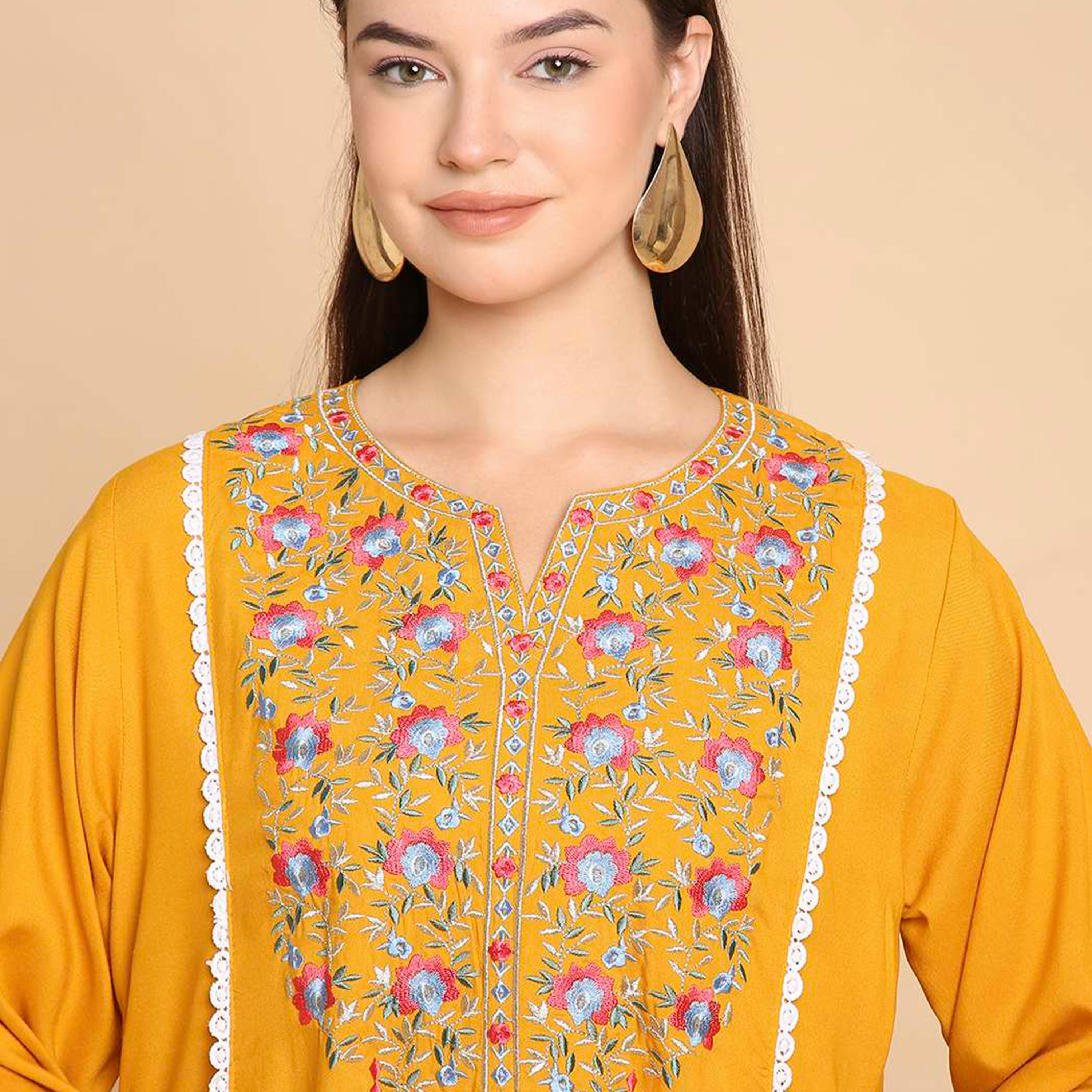 جلابية نسائية مطرزة بالزهور من هانا اند سارة-women-arabicclothing-jalabiyas-image-12