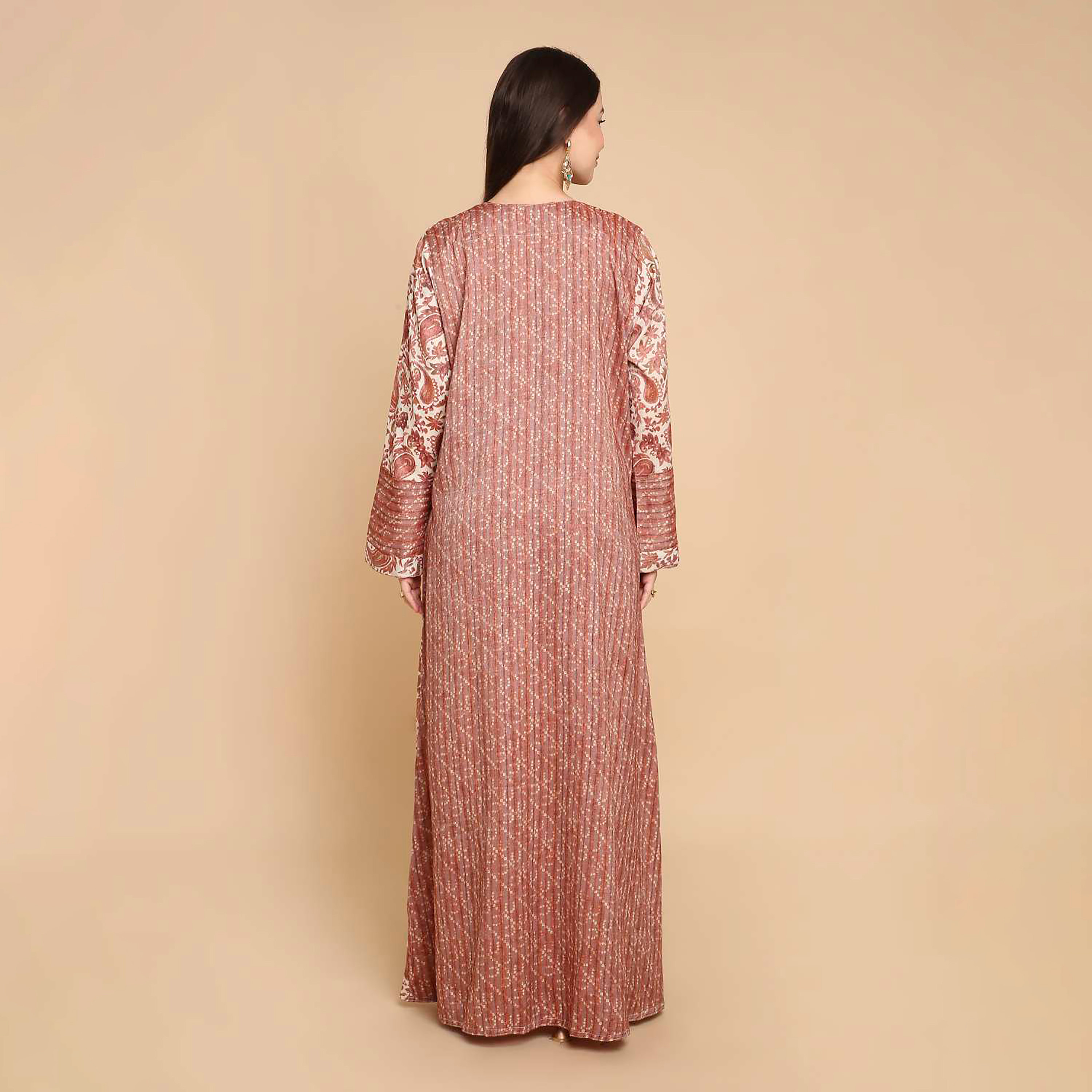 HanaandSara Paisley Print Women's Jalabiya-women-arabicclothing-jalabiyas-image-5