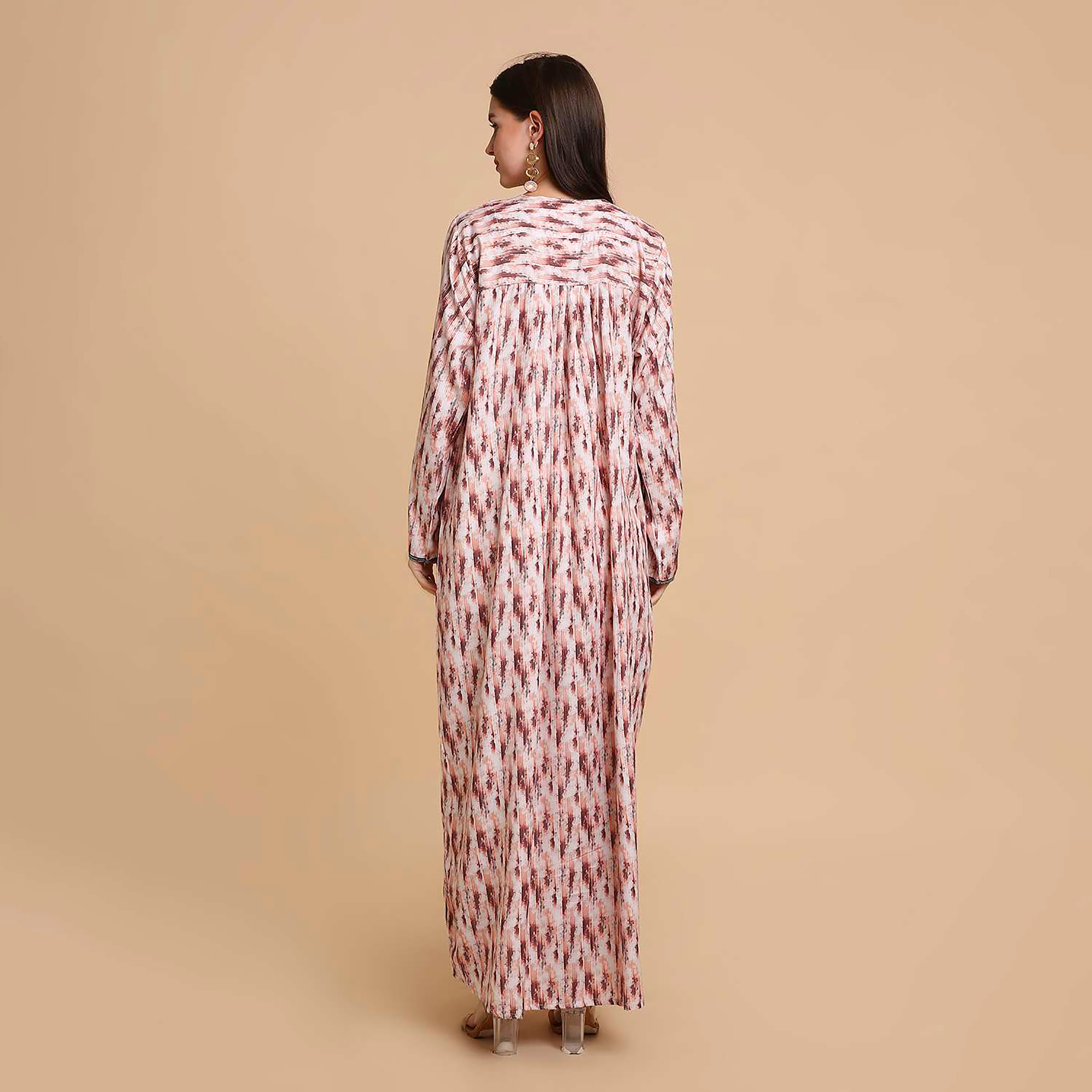 جلابية نسائية بطبعة تجريدية من هنا آند سارة-women-arabicclothing-jalabiyas-image-15