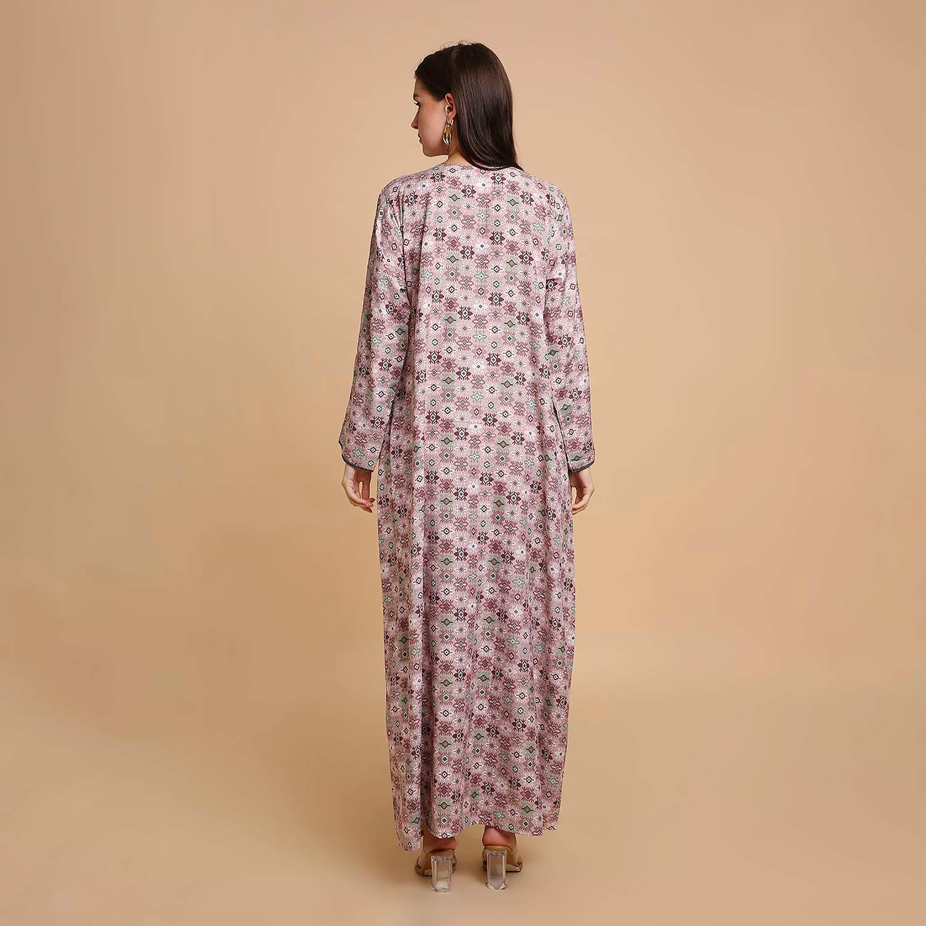 HanaandSara Geometric Print Women's Jalabiya-women-arabicclothing-jalabiyas-image-10