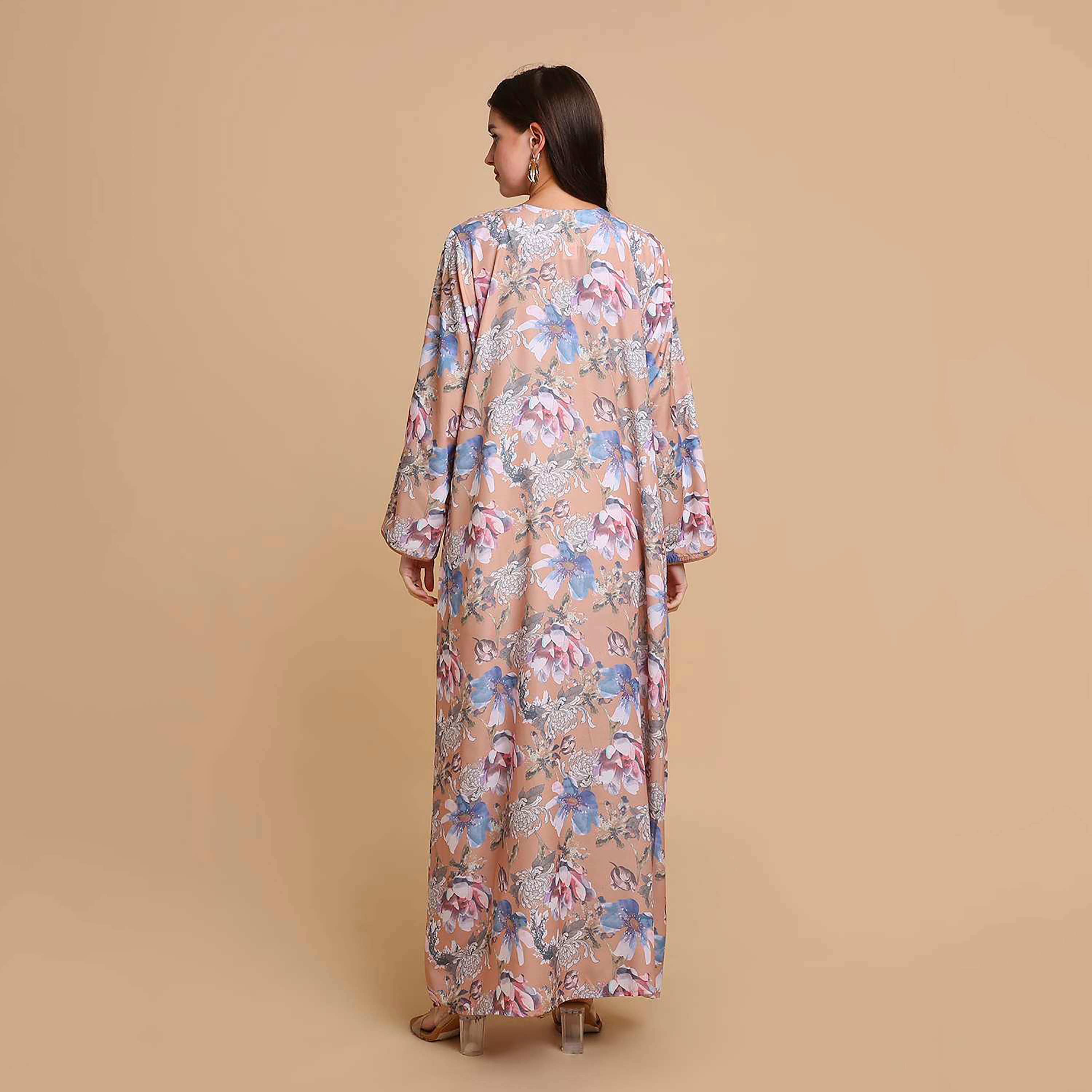 جلابية نسائية بطبعة ورود من هانا اند سارة-women-arabicclothing-jalabiyas-image-15
