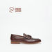 Duchini Men's Leather Slip-On Moccasins with Tassel Detail-Moccasins-thumbnailMobile-0