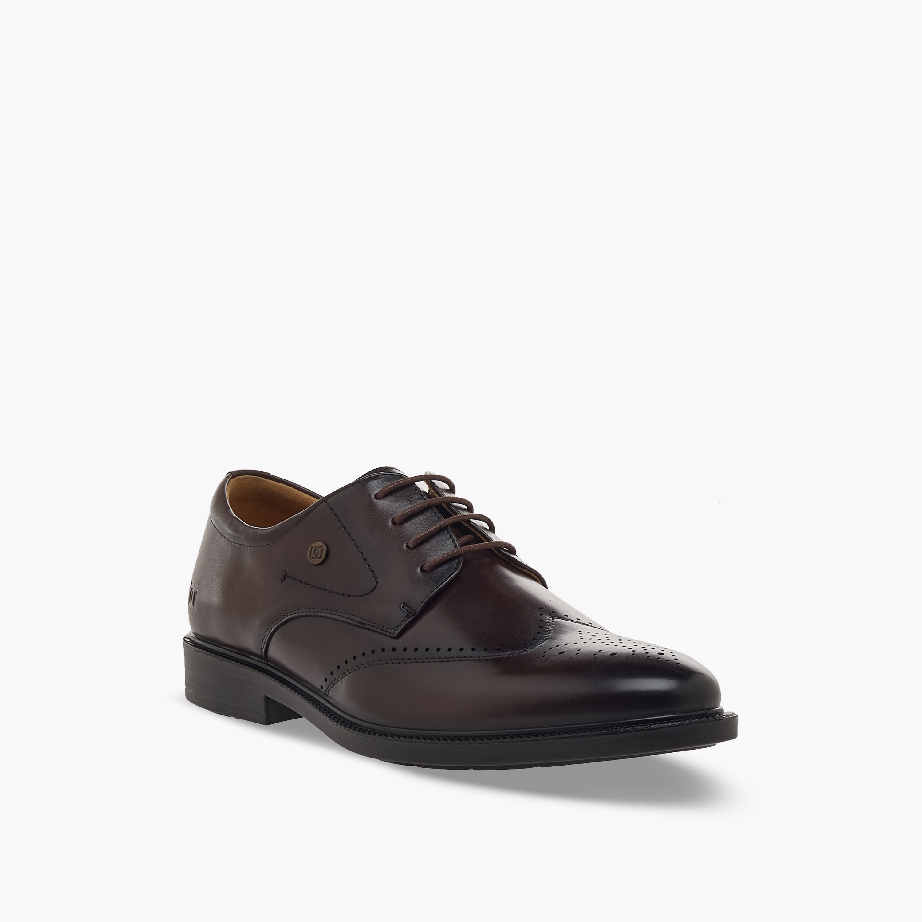 Duchini Men Lace-Up Leather Derby Shoes-men-shoes-formalshoes-image-2