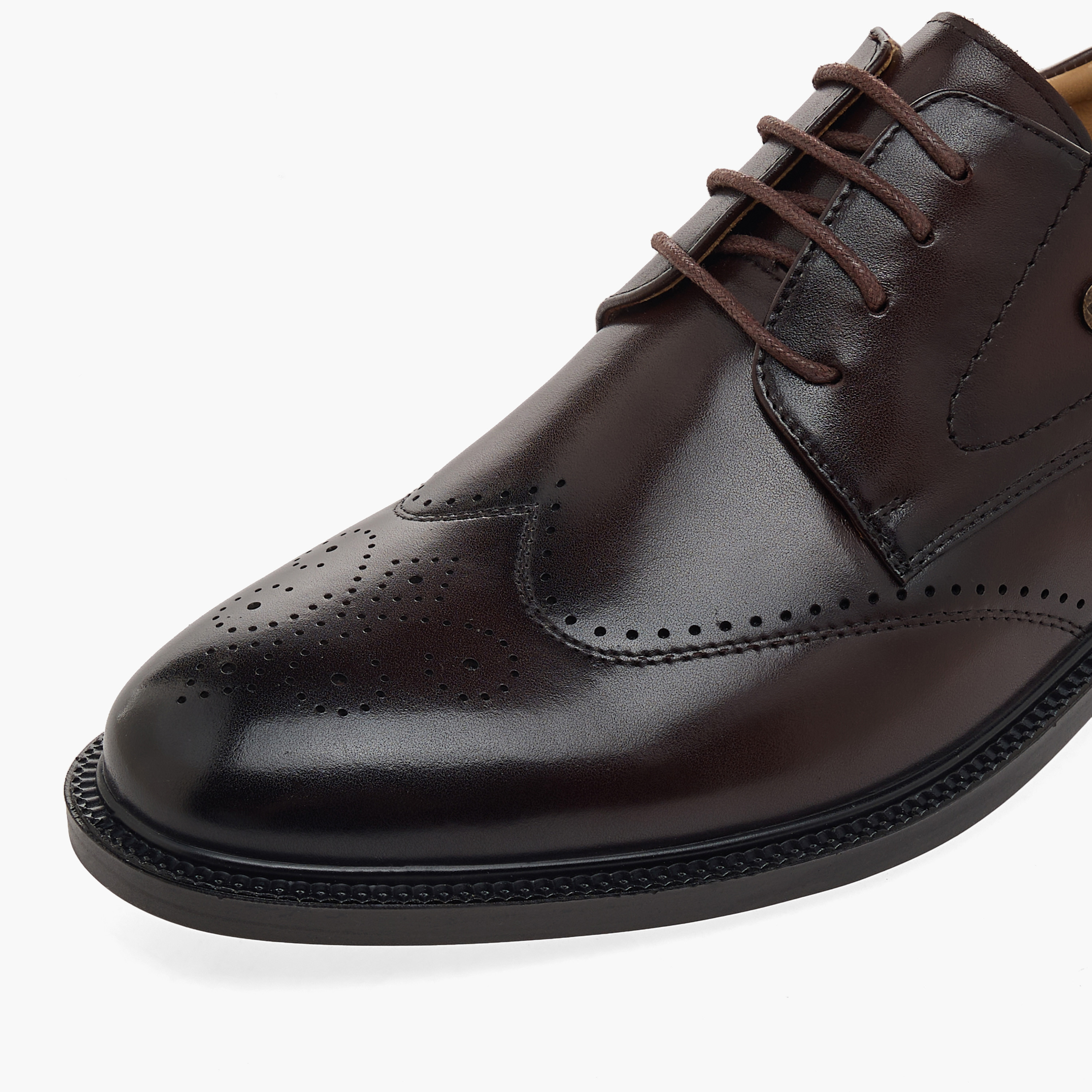 Duchini Men Lace-Up Leather Derby Shoes-men-shoes-formalshoes-image-7