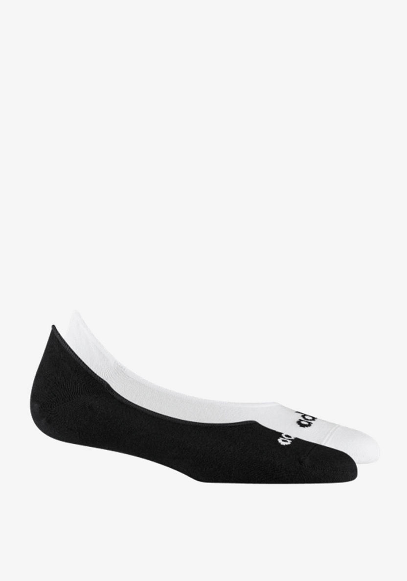 Adidas Linear Invisible Sports Socks - Set of 2-Men%27s Socks-image-0