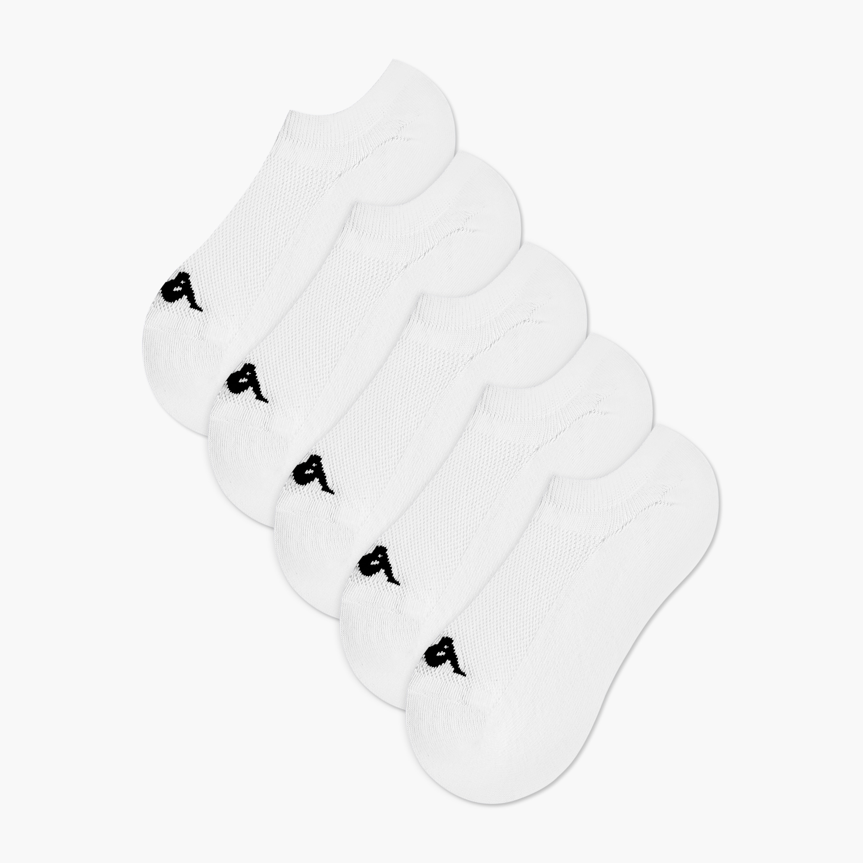Kappa Invisible Sports Socks Cotton - Set of 5-men-socks-image-1