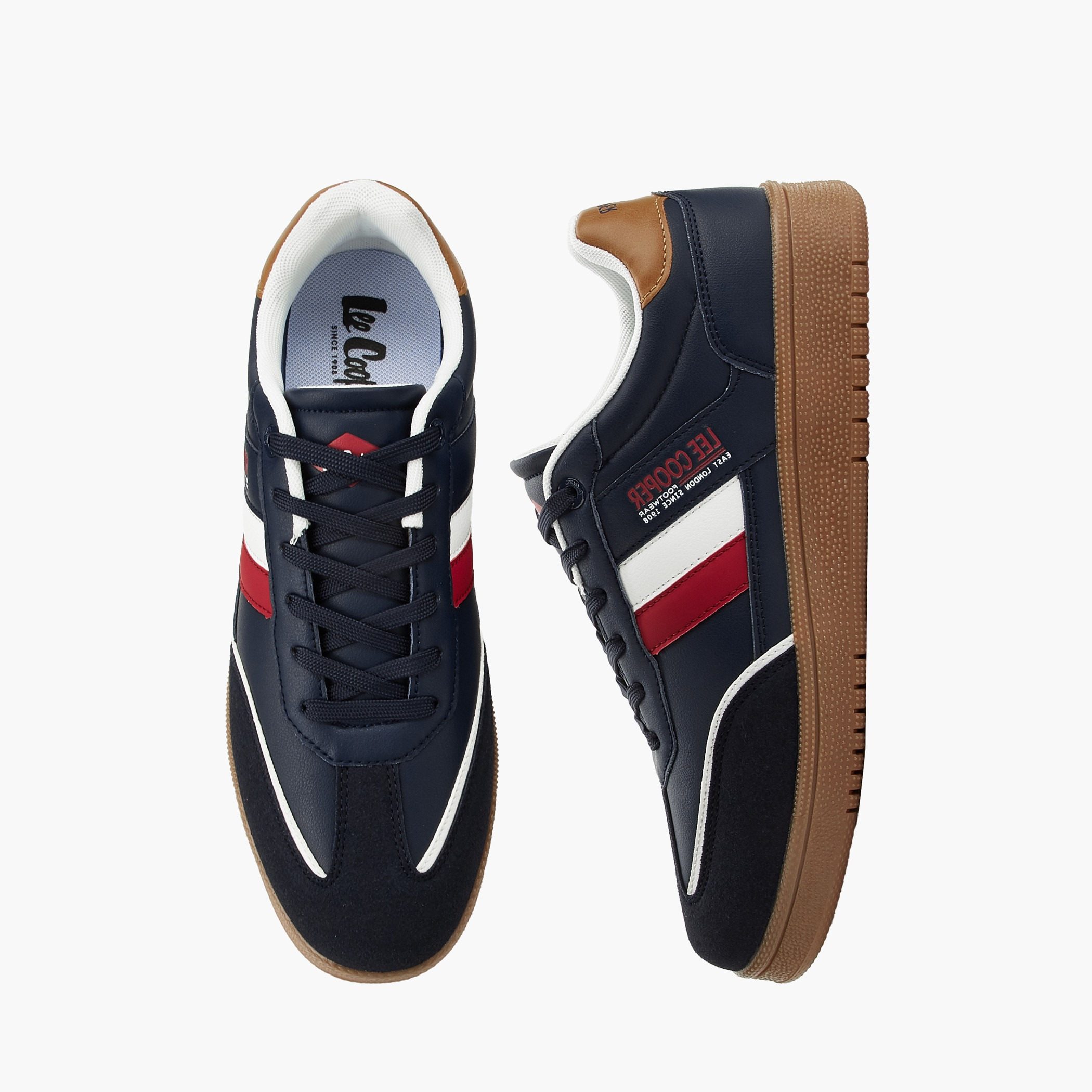 Lee Cooper Men Lace-Up Sneakers-men-shoes-sneakers-image-1