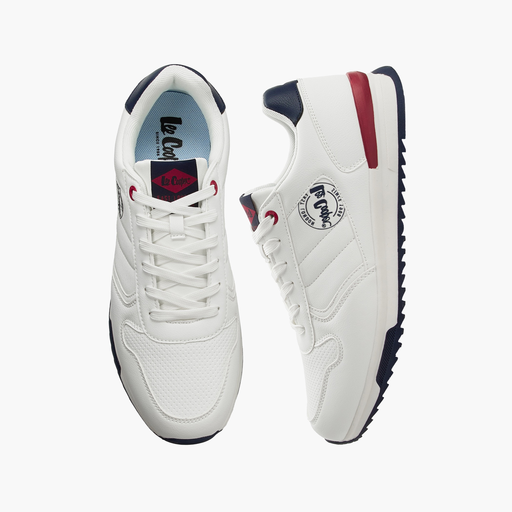 Lee Cooper Men Lace-Up Sneakers-men-shoes-sneakers-image-1