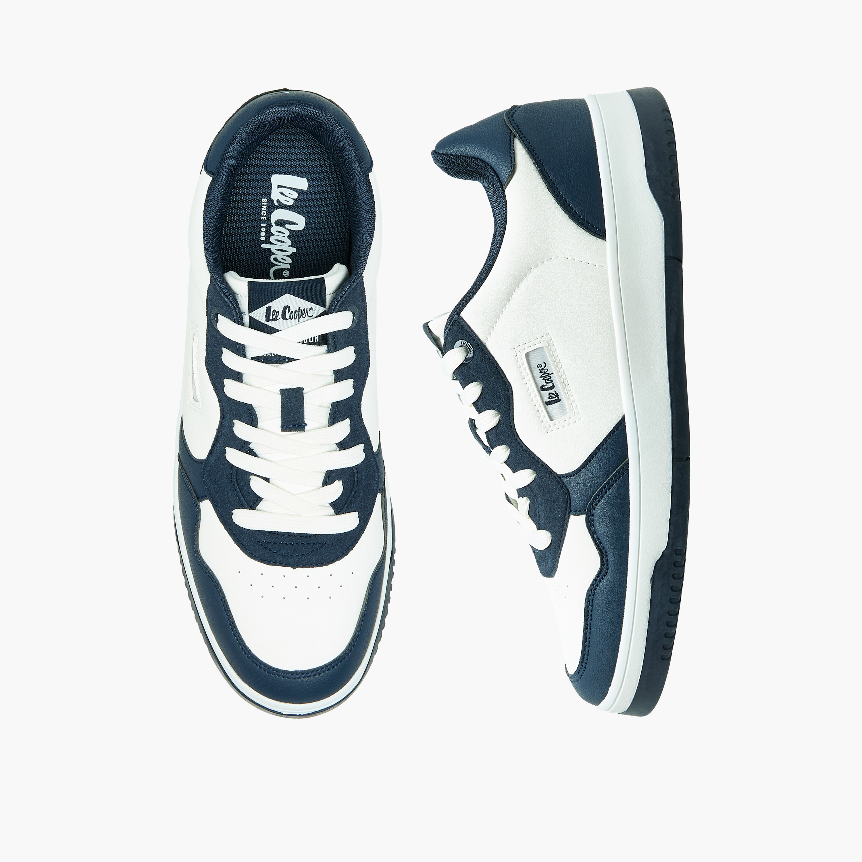 Lee Cooper Men Lace-Up Ankle Sneakers-men-shoes-sneakers-image-1