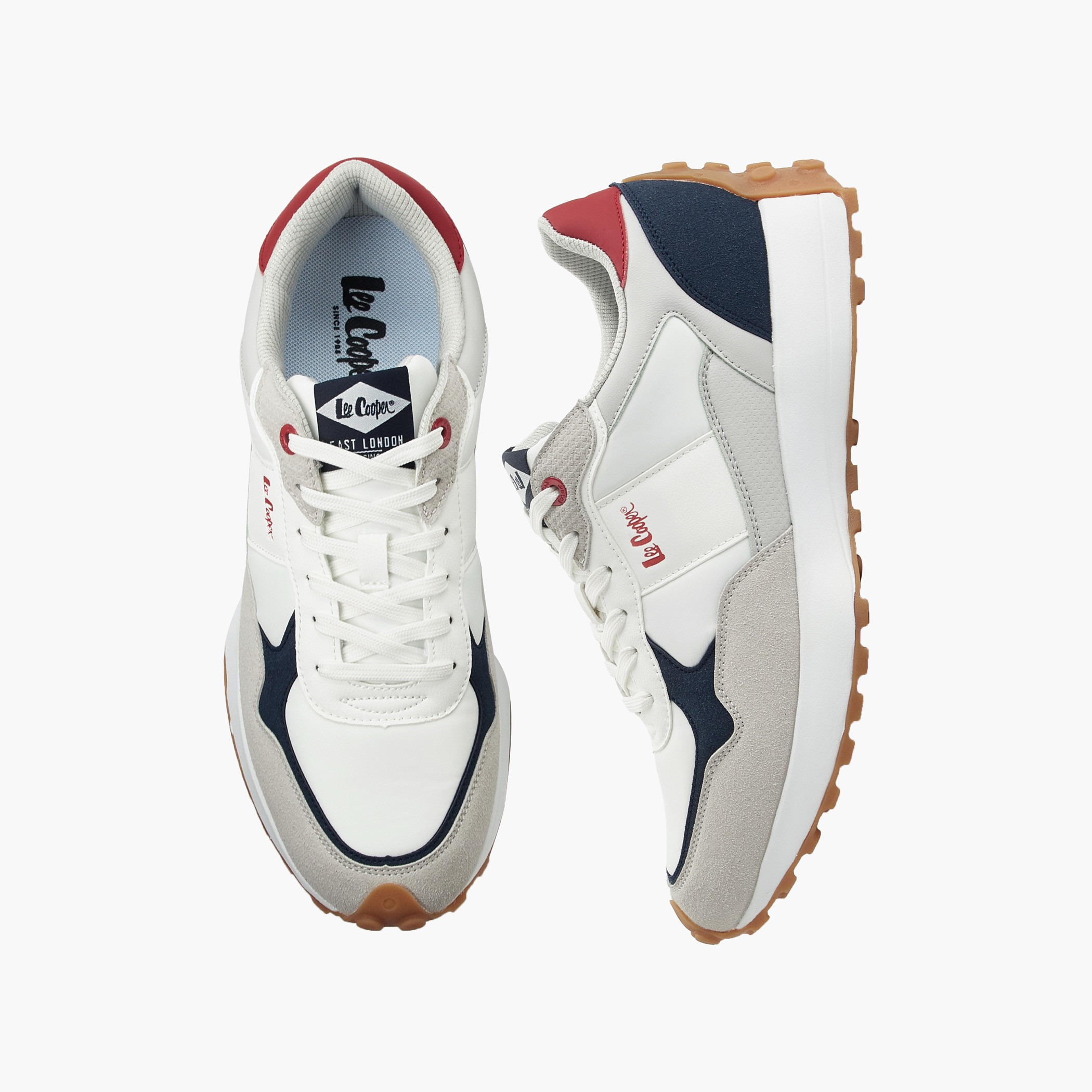 Lee Cooper Men Ortholite Lace-Up Sneakers-men-shoes-sneakers-image-1