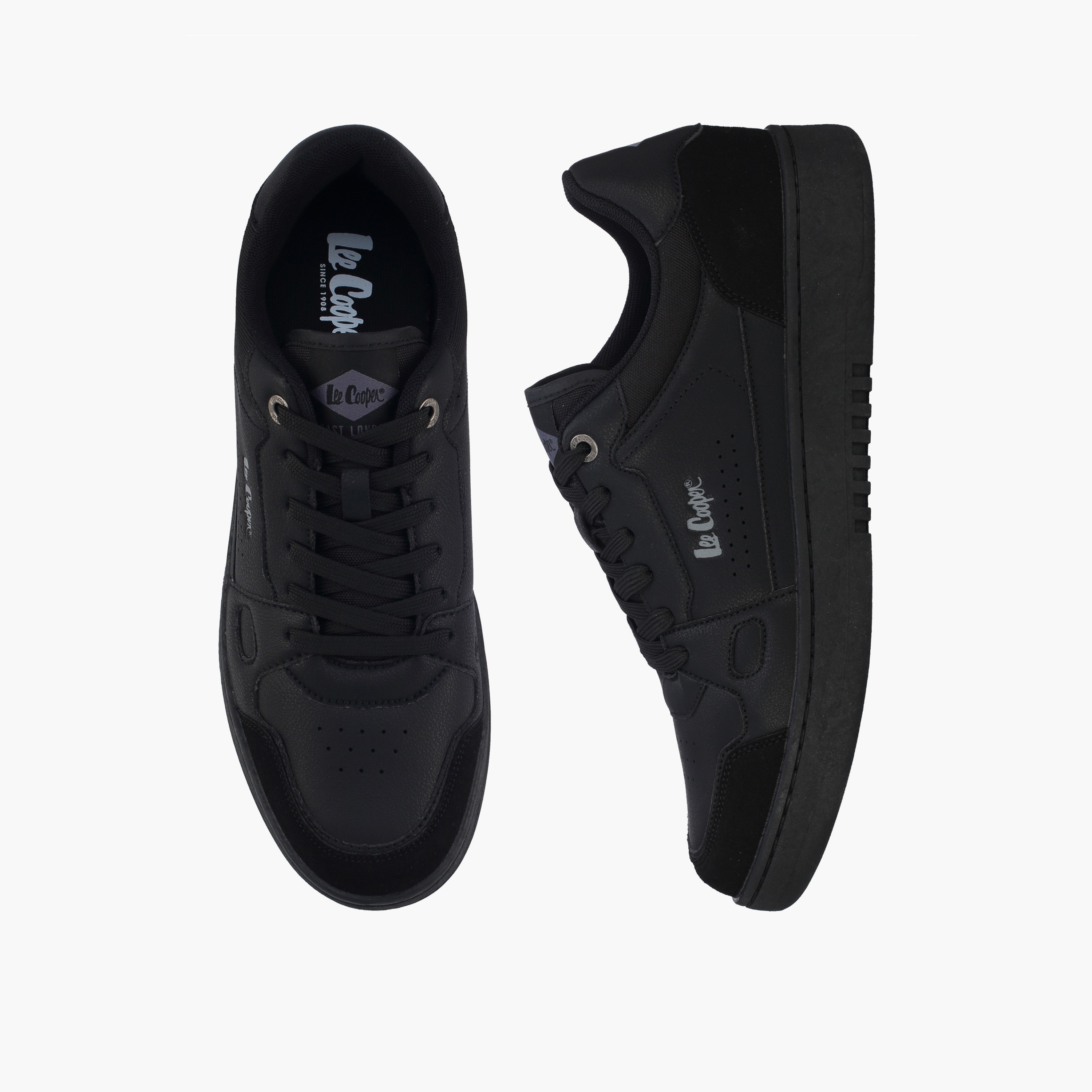 Lee Cooper Men Lace-Up Ankle Sneakers-men-shoes-sneakers-image-1