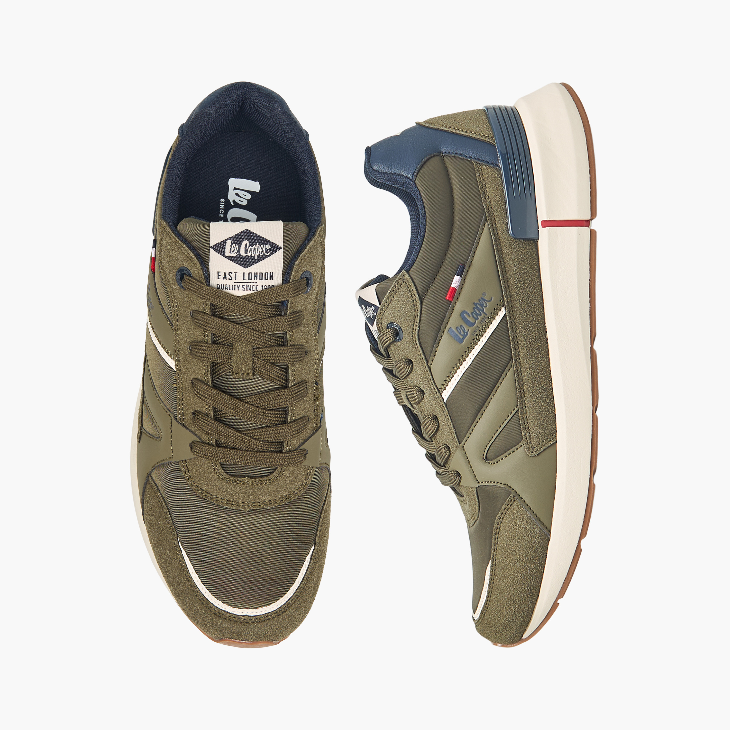 Lee Cooper Men Ortholite Lace-Up Sneakers-men-shoes-sneakers-image-1