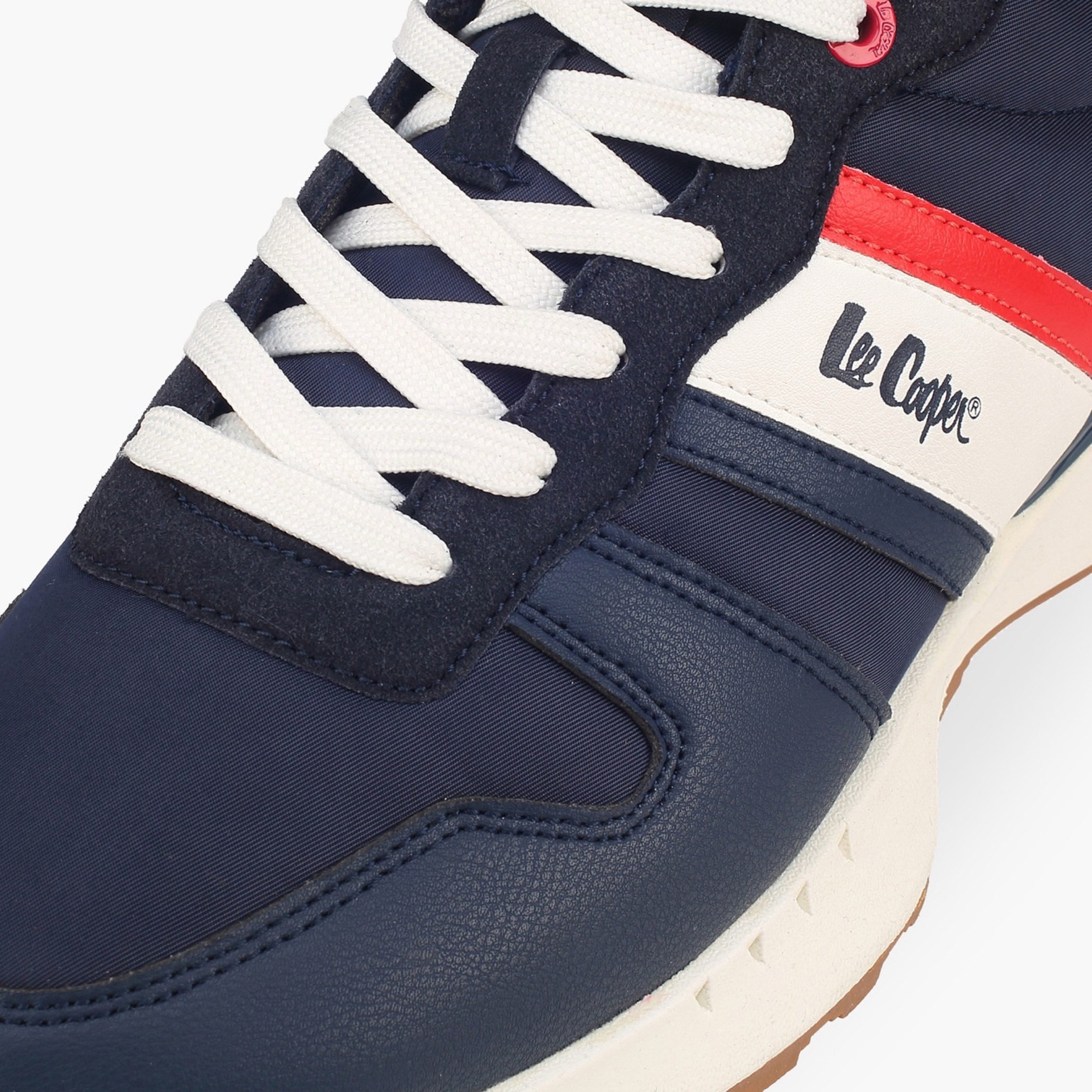 حذاء سنيكرز طول الكاحل برباط إغلاق للرجال من لي كوبر-men-shoes-sneakers-image-4
