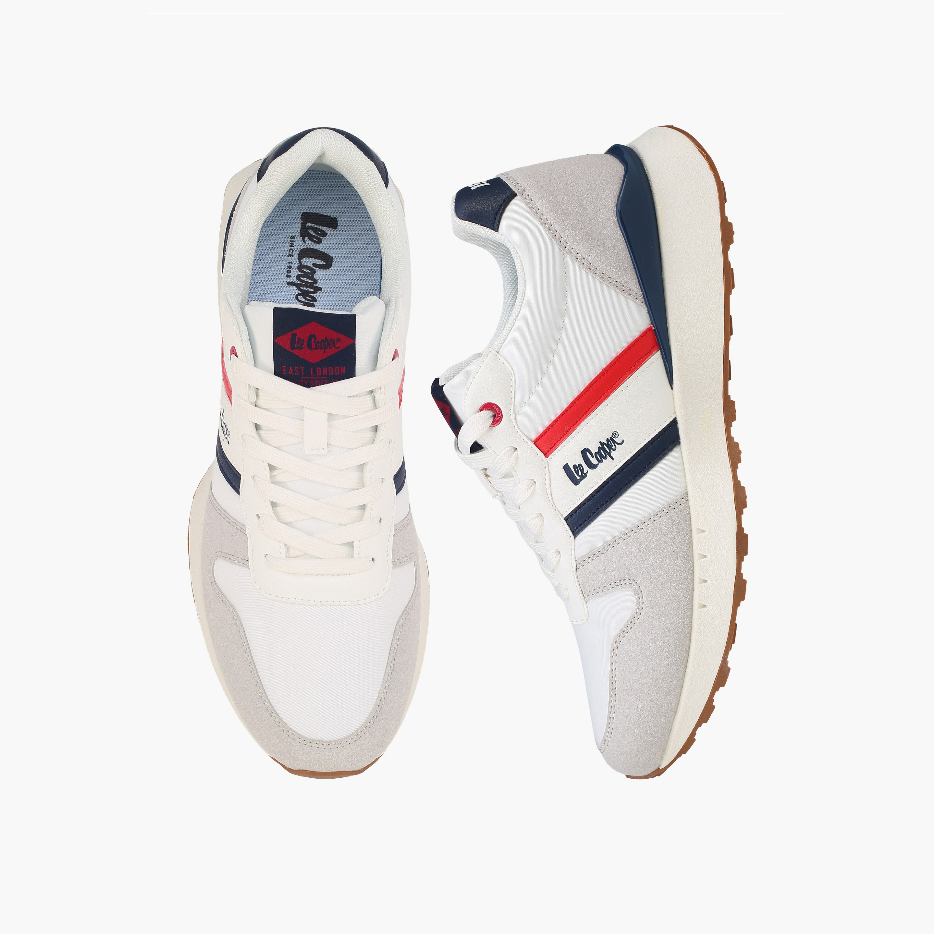 Lee Cooper Men Lace-Up Ankle Sneakers-men-shoes-sneakers-image-1