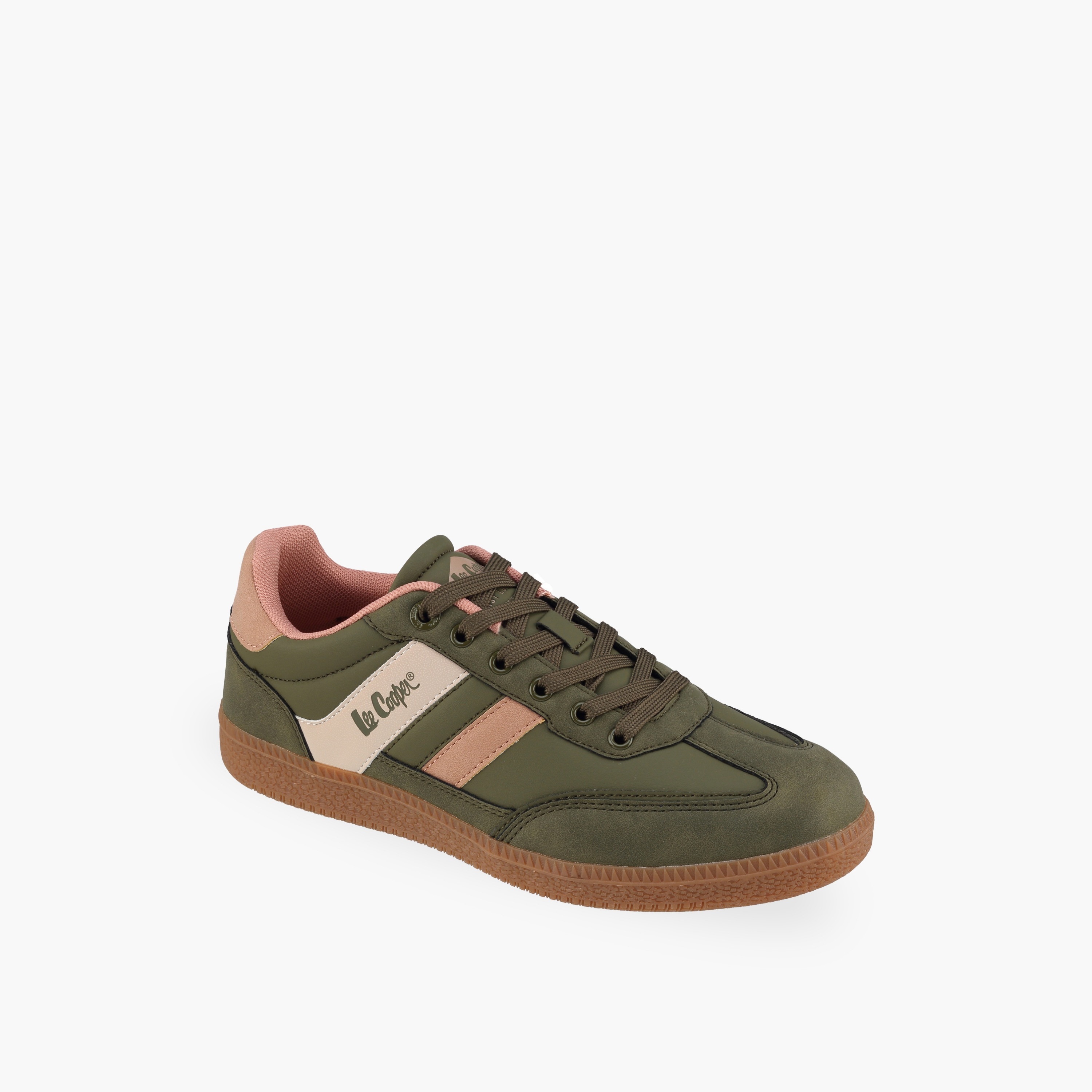 Lee Cooper Women Panelled Lace-Up Ankle Sneakers-women-shoes-sneakers-image-2