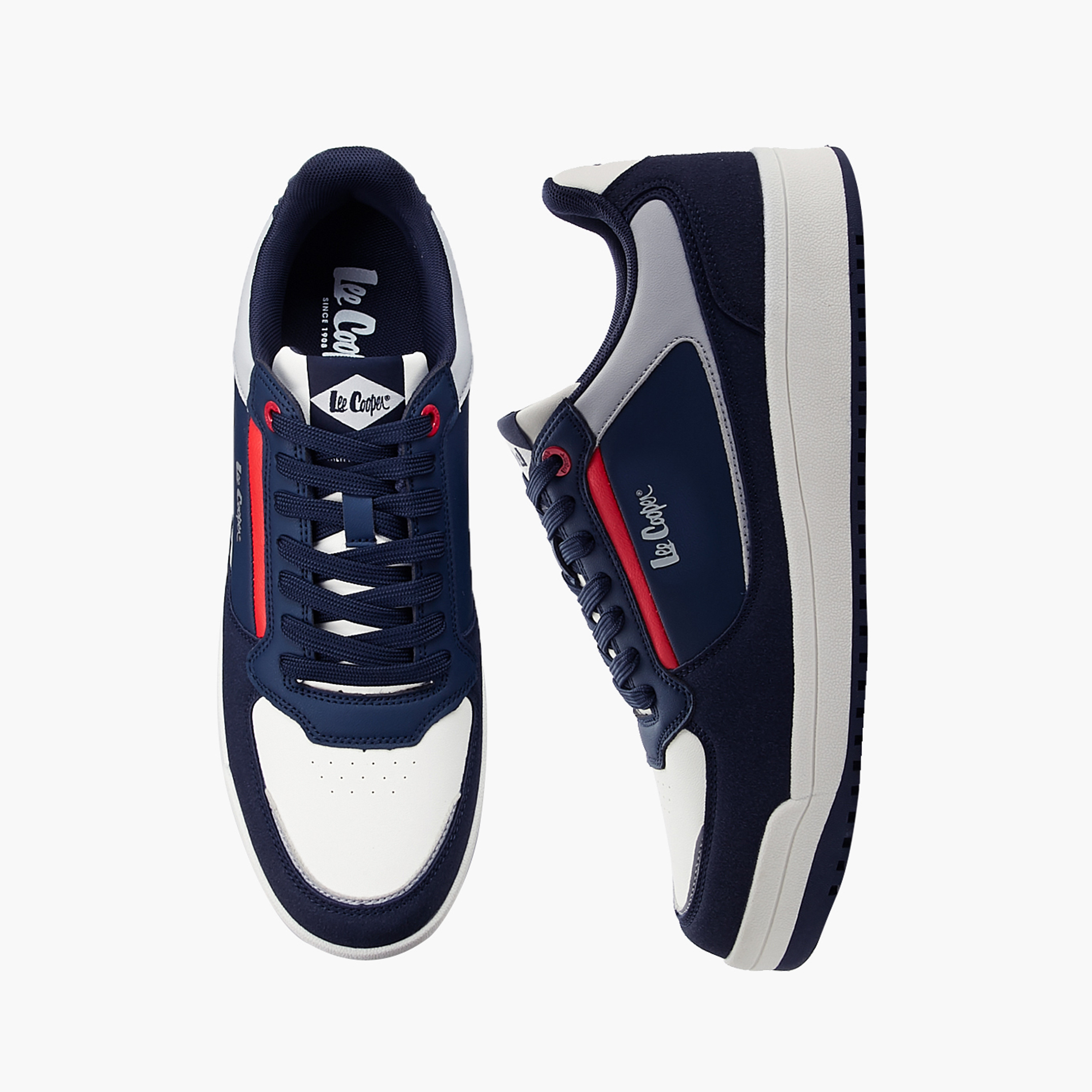Lee Cooper Men Ortholite Lace-Up Ankle Sneakers-men-shoes-sneakers-image-1