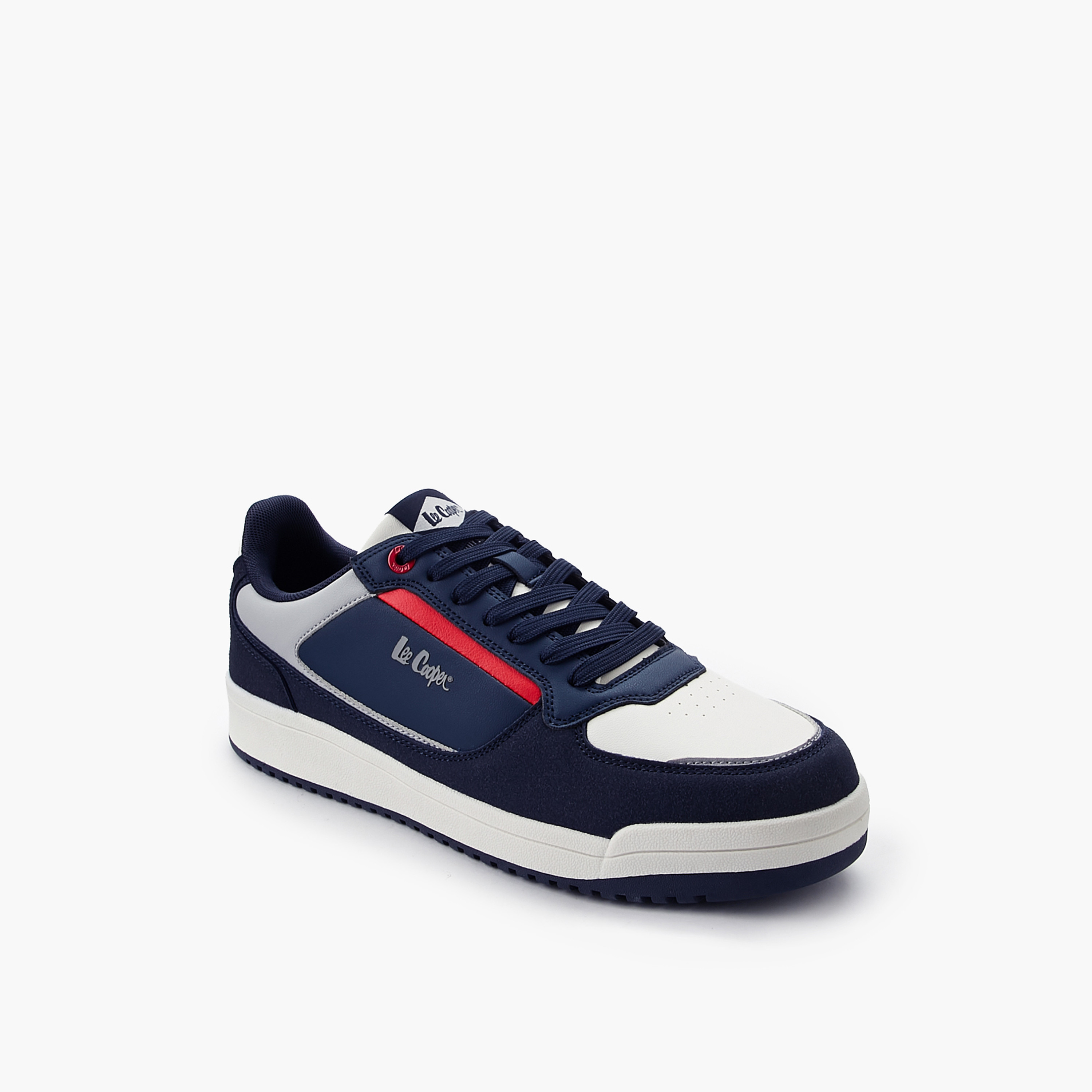 Lee Cooper Men Ortholite Lace-Up Ankle Sneakers-men-shoes-sneakers-image-2